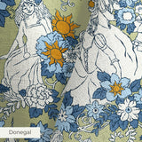 Disney | Baxter Mill - Princess - Rapunzel - Kingdom Dance - Meadow Fabric