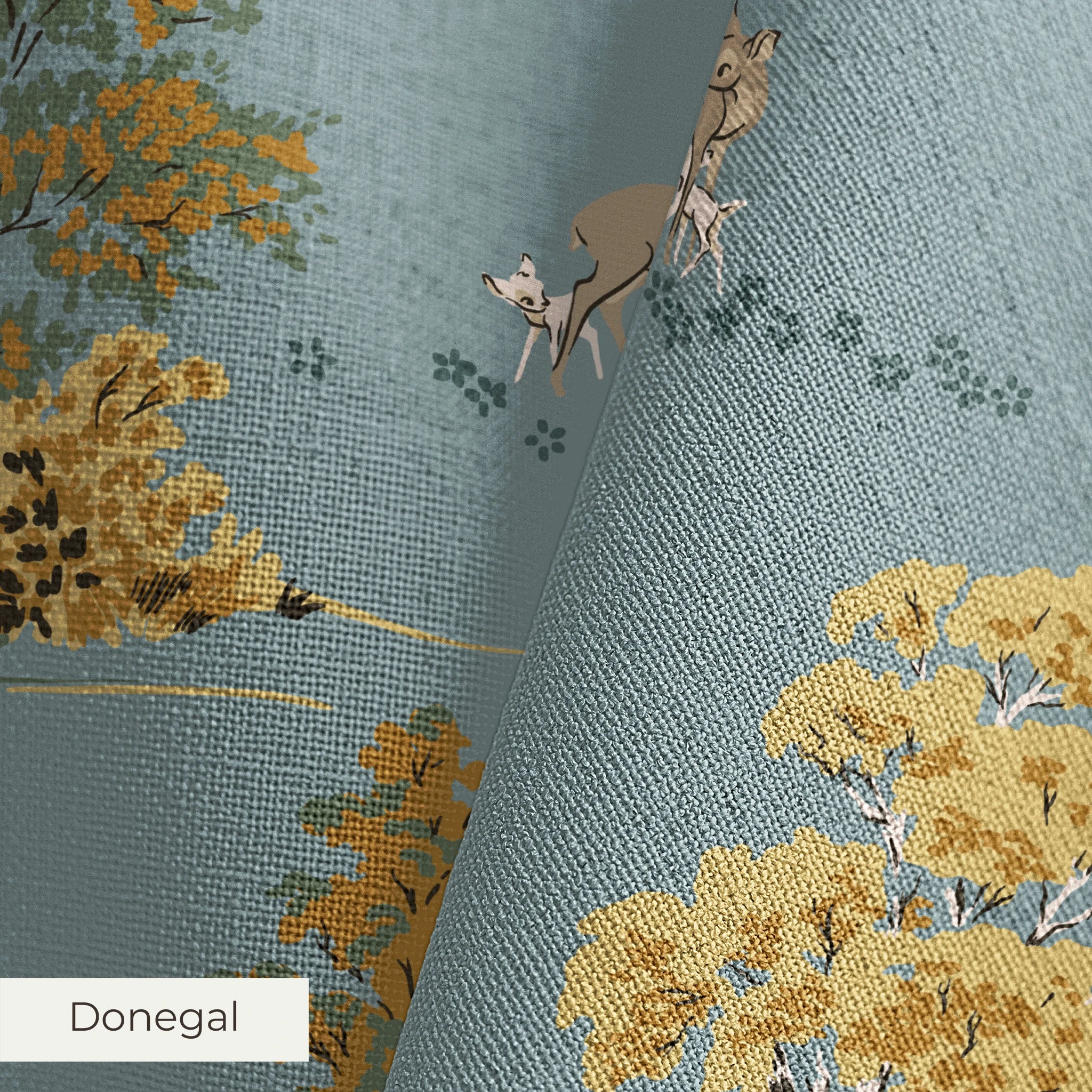 Disney | Baxter Mill - Bambi - Faline Blue Fabric