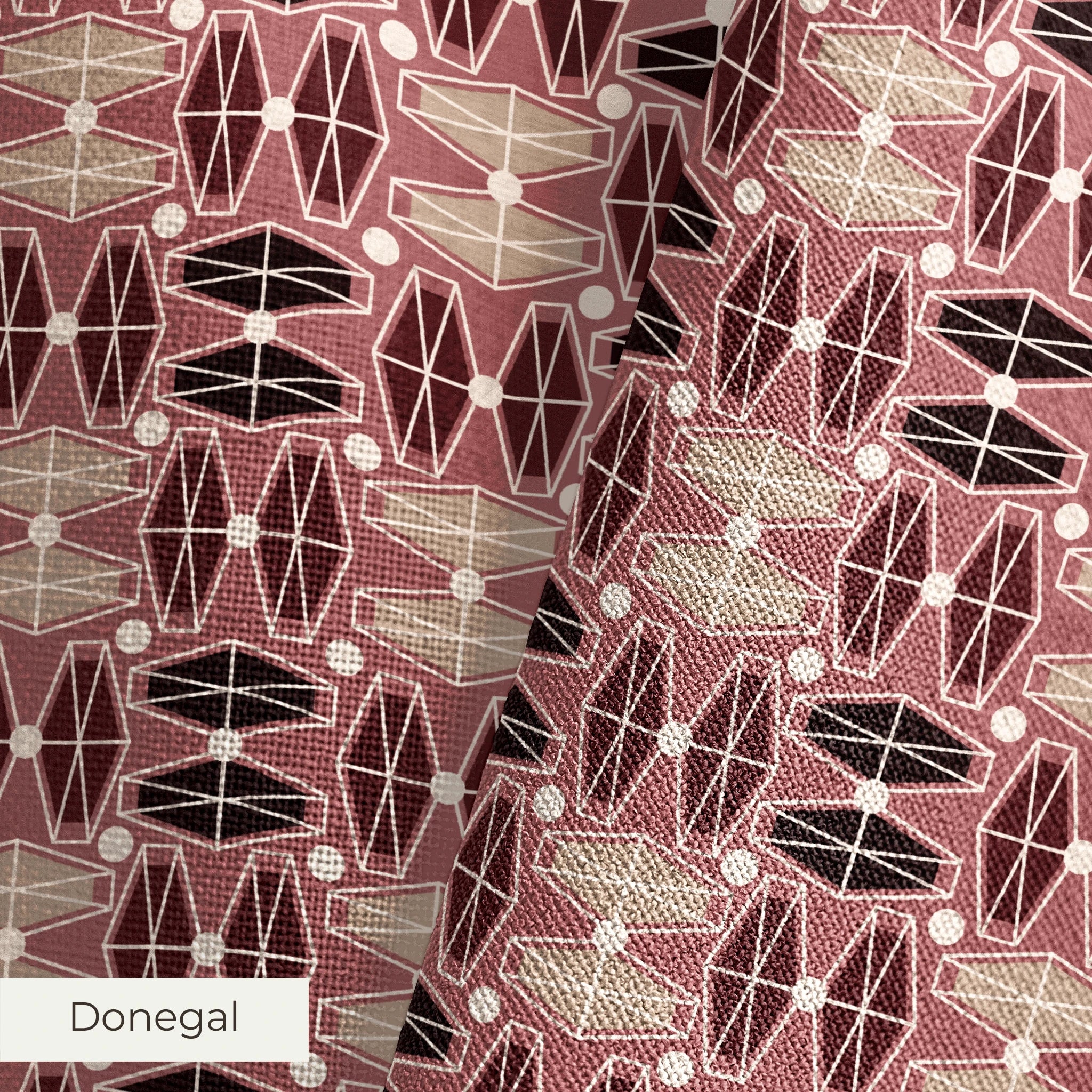 STAR WARS™ | Baxter Mill - Empire - Tie Fighter - Red Earth Fabric