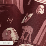 STAR WARS™ | Baxter Mill - Empire - Galactic Empire - Singed Red Fabric