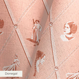 STAR WARS™ | Baxter Mill - Rebels - Princess - Coral Fabric