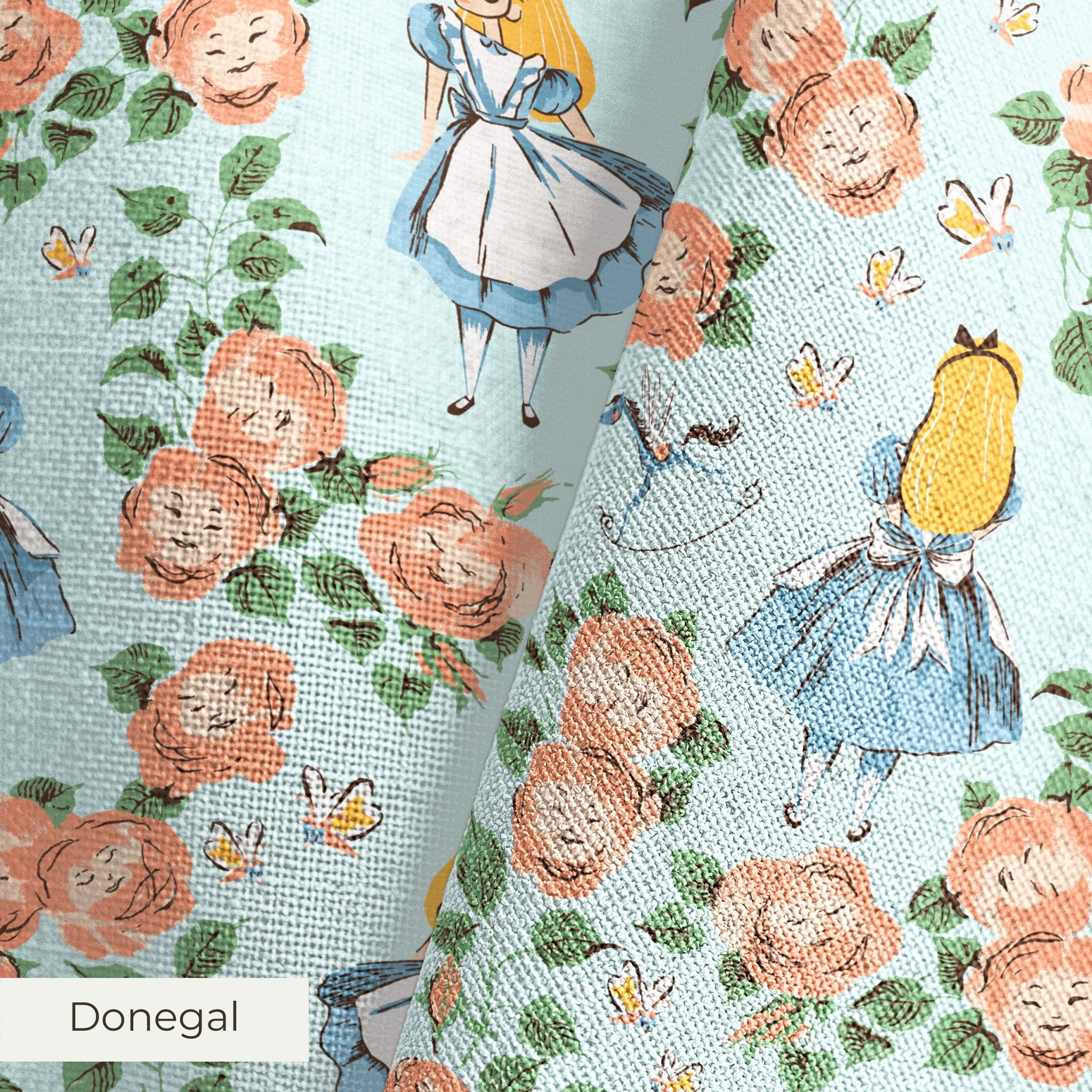 Disney | Baxter Mill - Alice in Wonderland - Alice Powder Fabric