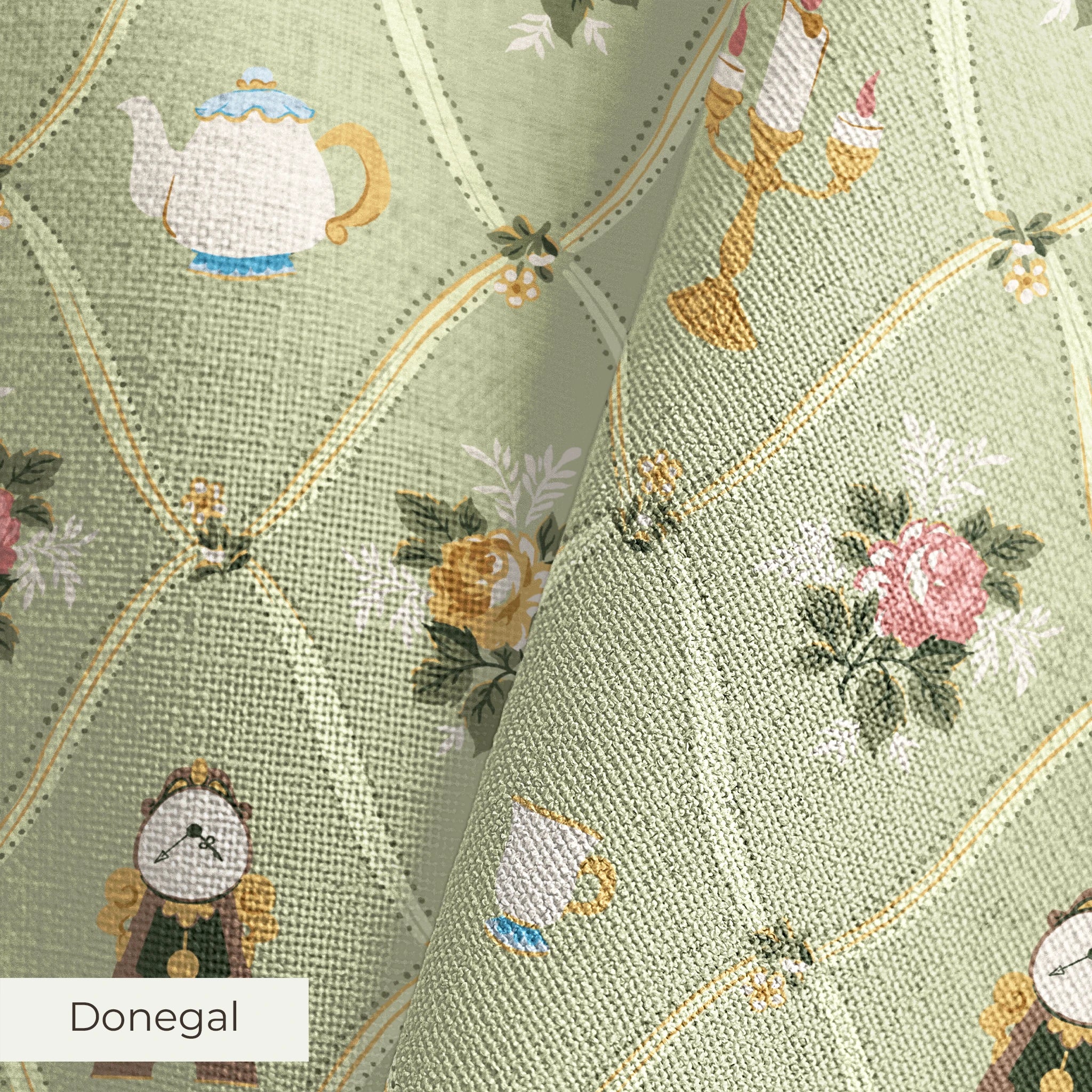 Disney | Baxter Mill - Princess - Belle - Human  Again - Enchanted Fabric