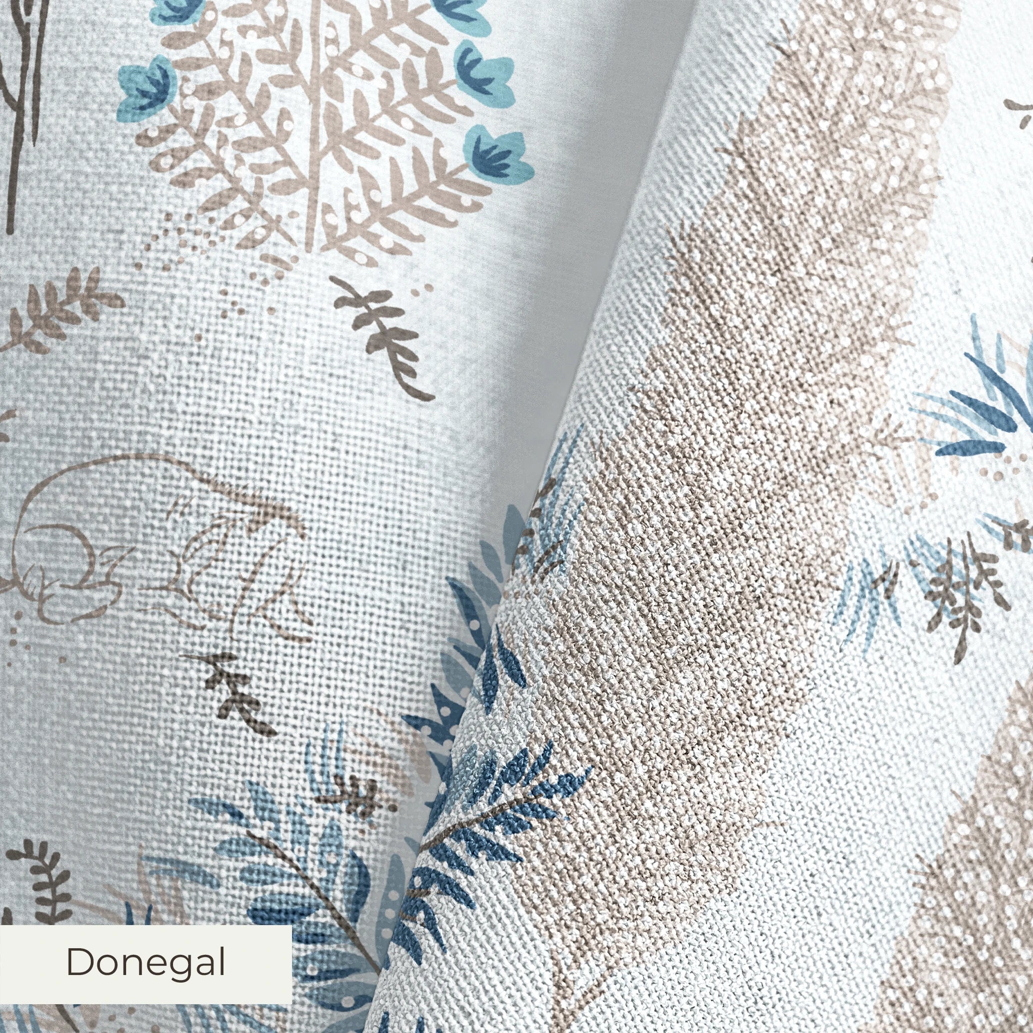 Disney | Baxter Mill - Winnie the Pooh - Hundred Acre Wood Ice Fabric