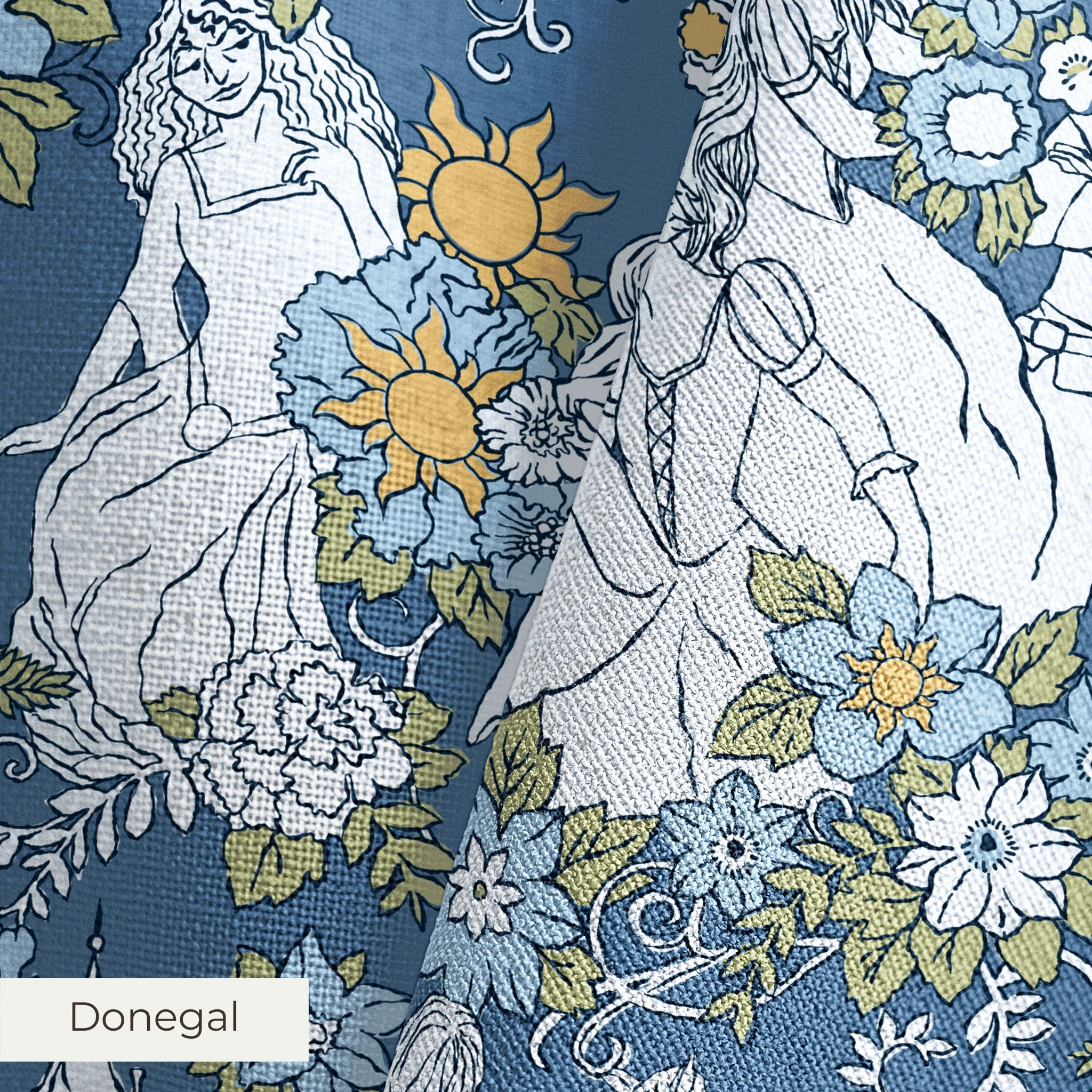 Disney | Baxter Mill - Princess - Rapunzel - Kingdom Dance - Stargaze Fabric