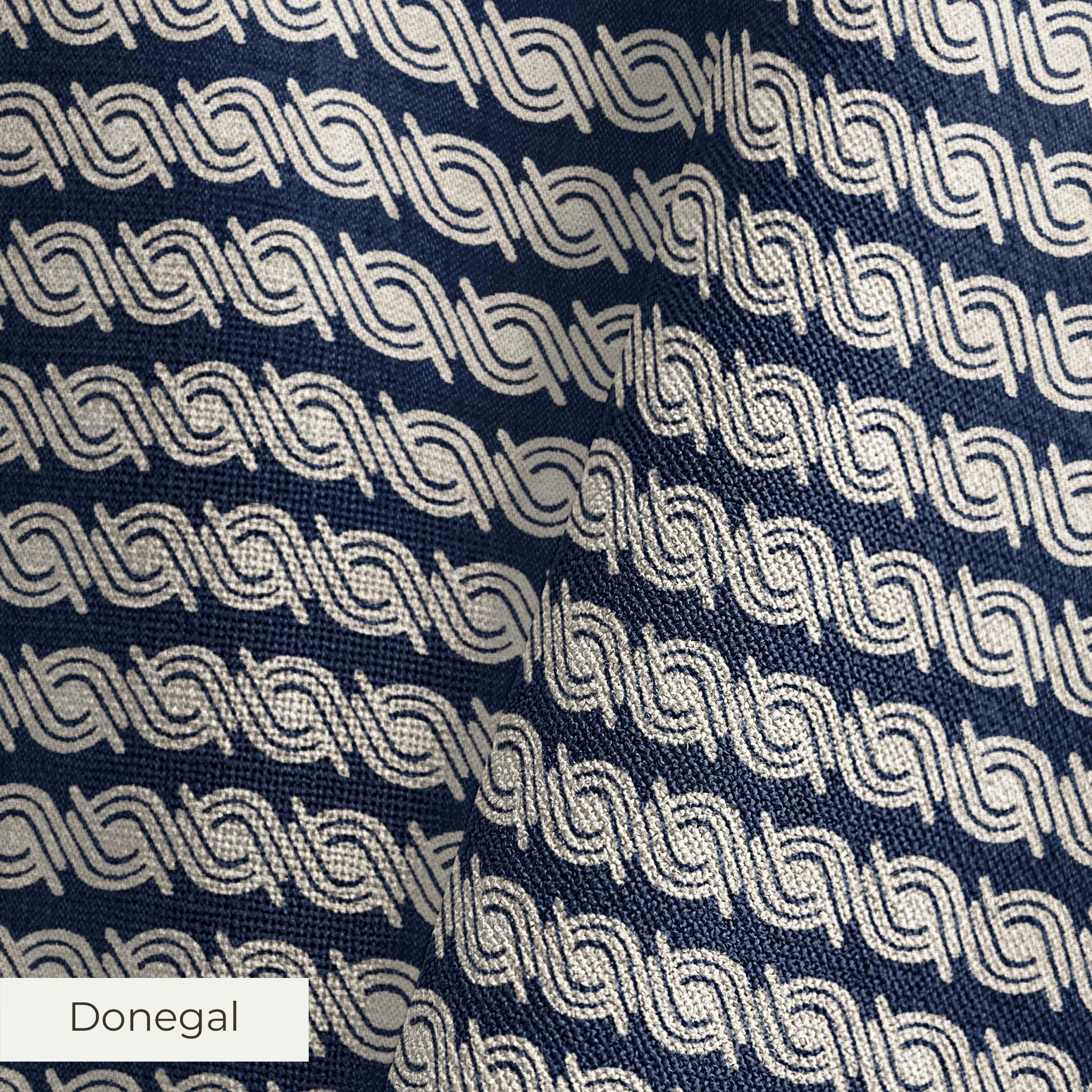 Hayes - Lapis Fabric