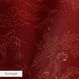 Cang Lu - Winter Coulis Fabric