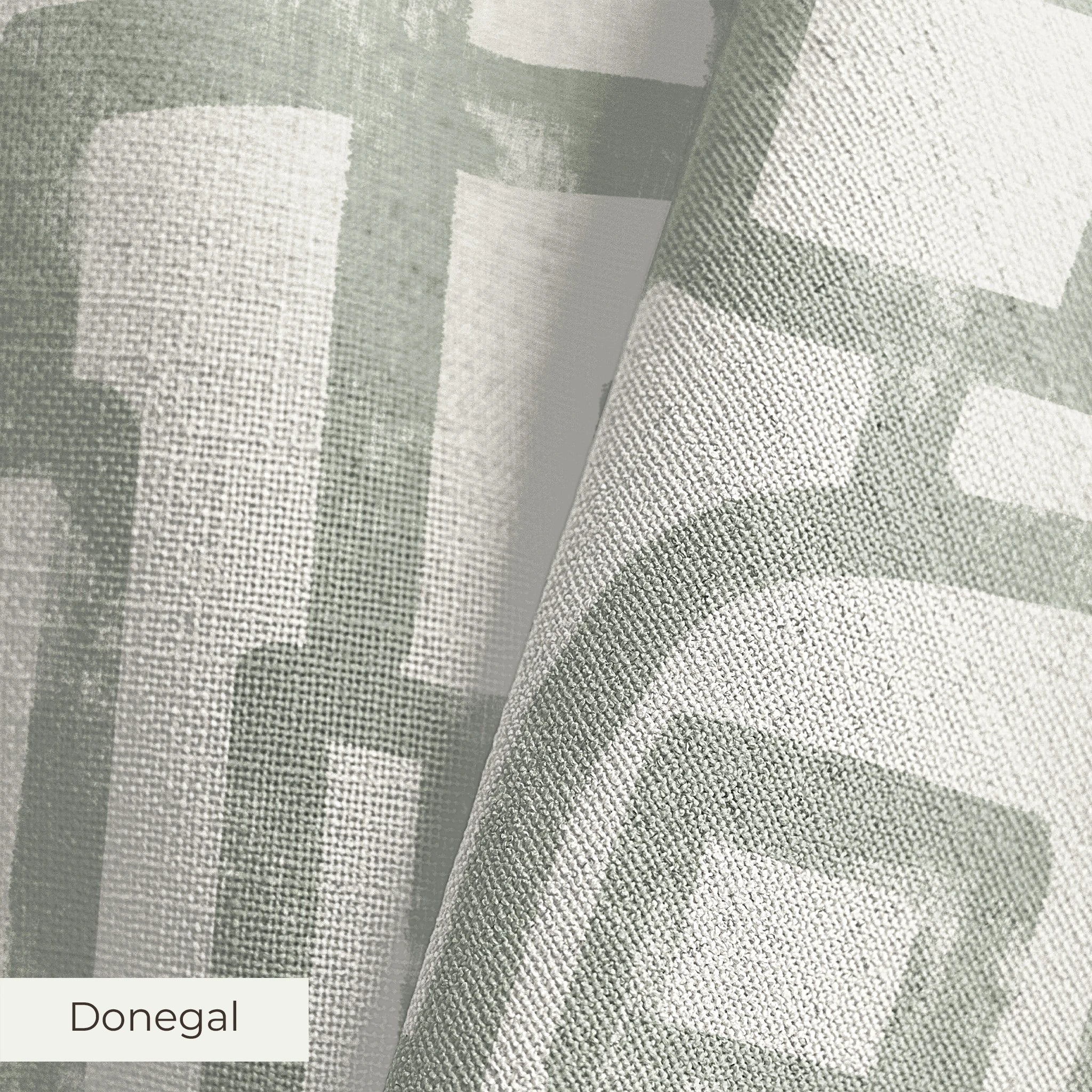 Abstract geometric pattern of interlocking gray rectangular shapes on beige background