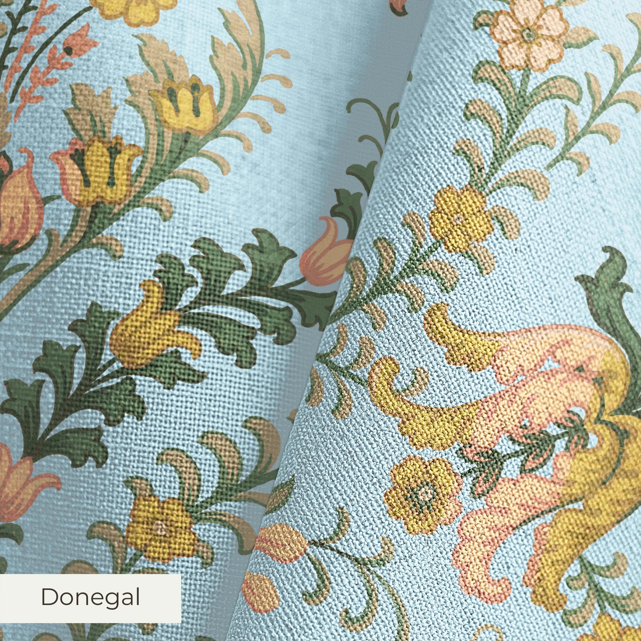Genevieve - Kakelugn Fabric