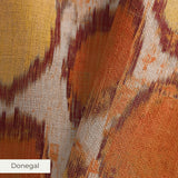 Parisol Ikat - Sun Clay Fabric