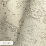 Cang Lu - Coffee Creme Fabric