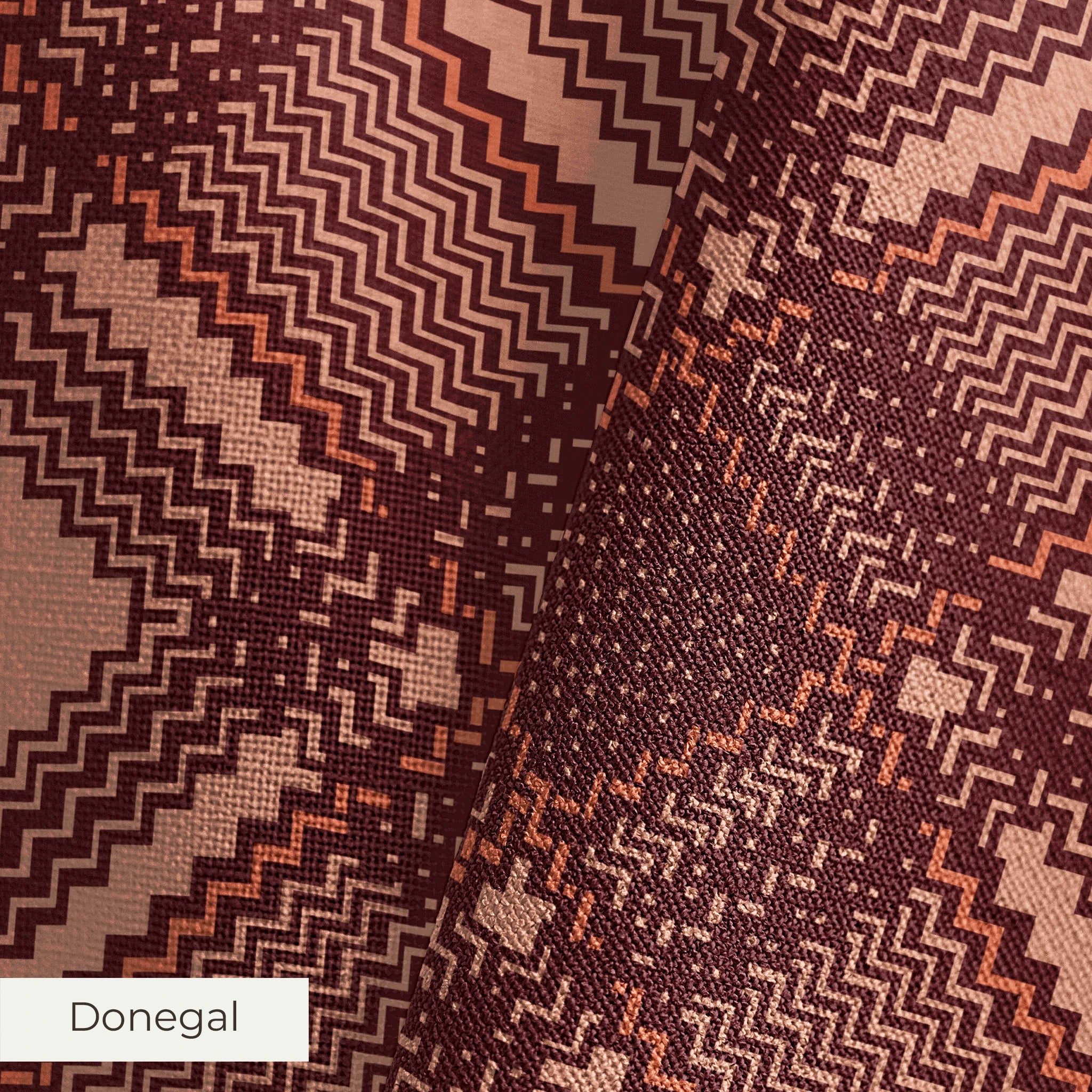 Ampere - Singed Red Fabric