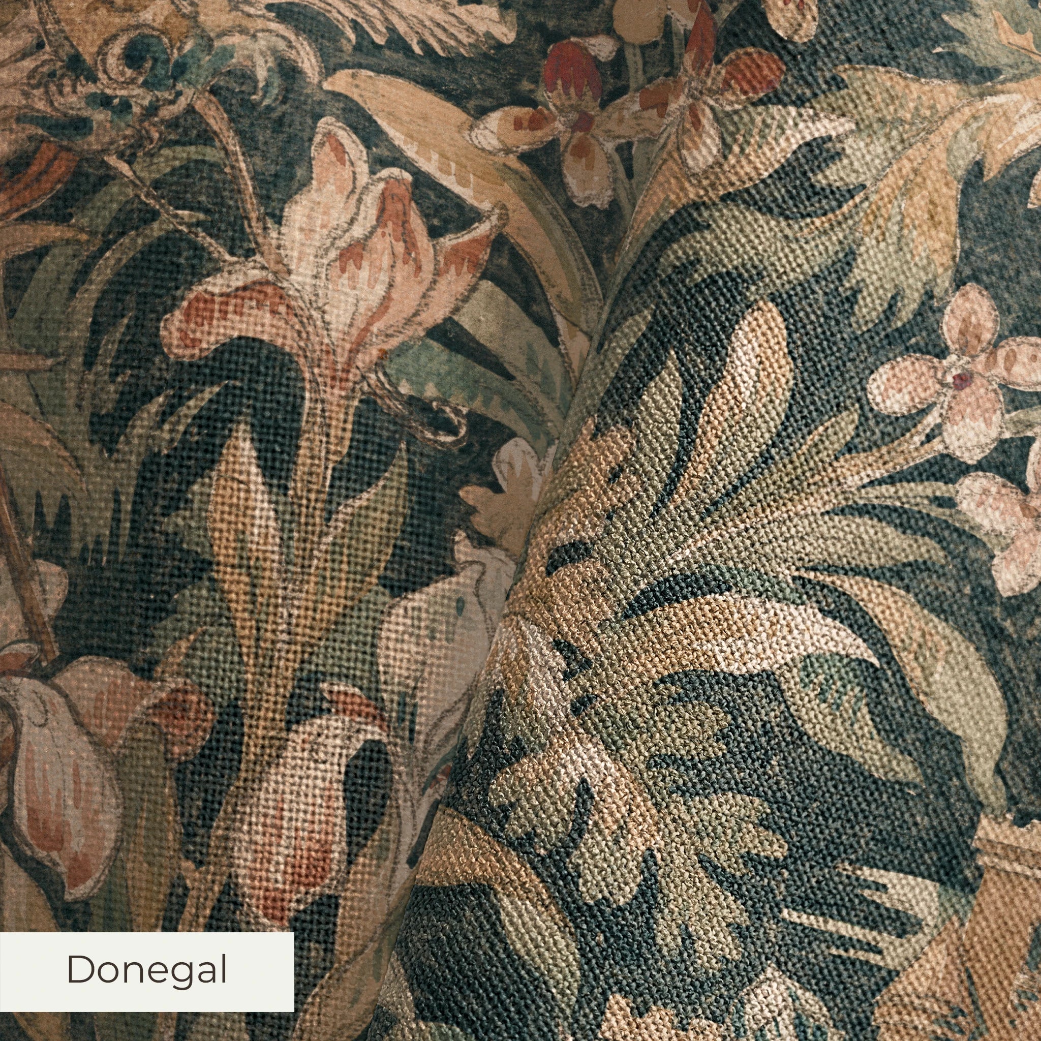 Camelot - Duck Green Fabric