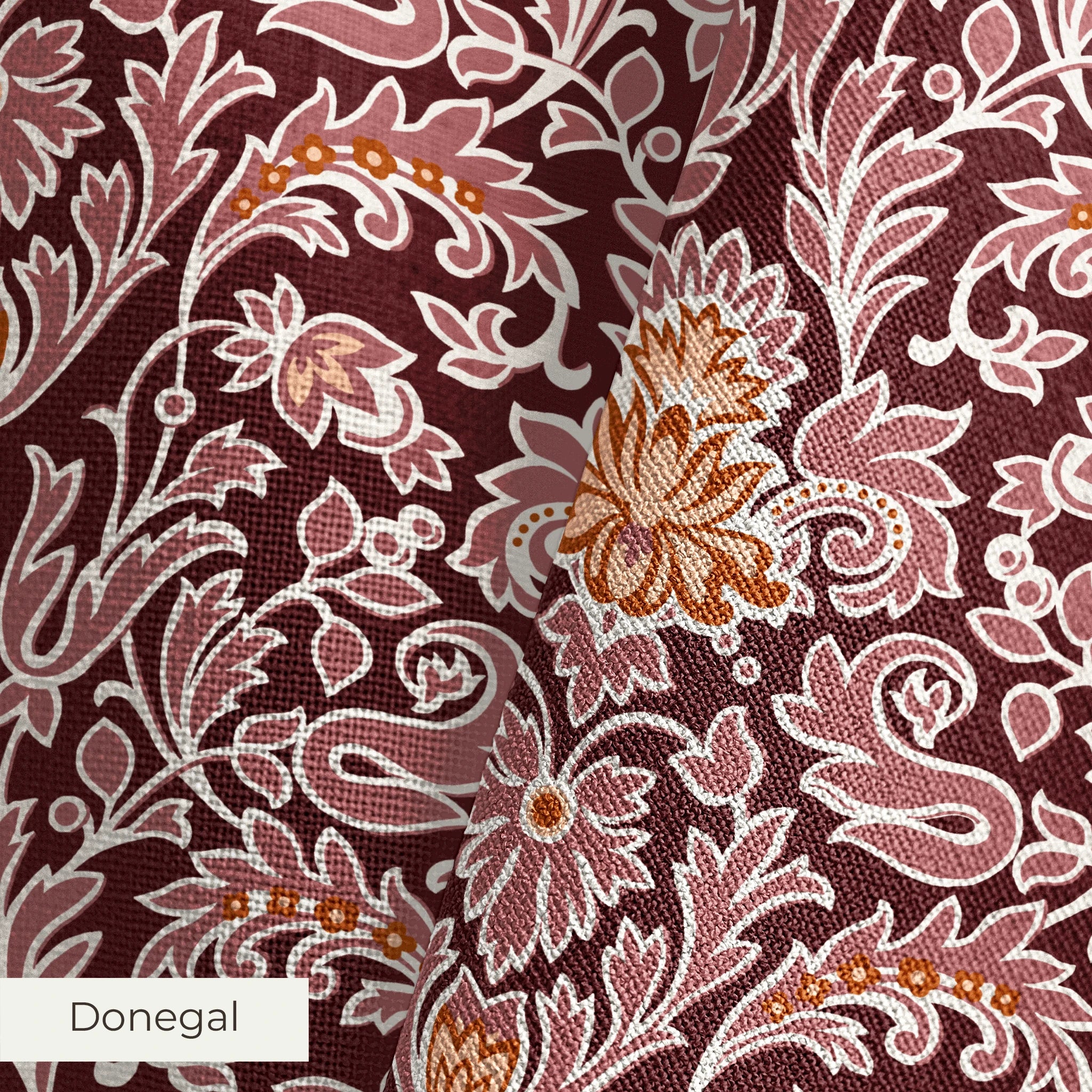 Gaspard - Singed Red Fabric