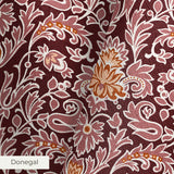 Gaspard - Singed Red Fabric