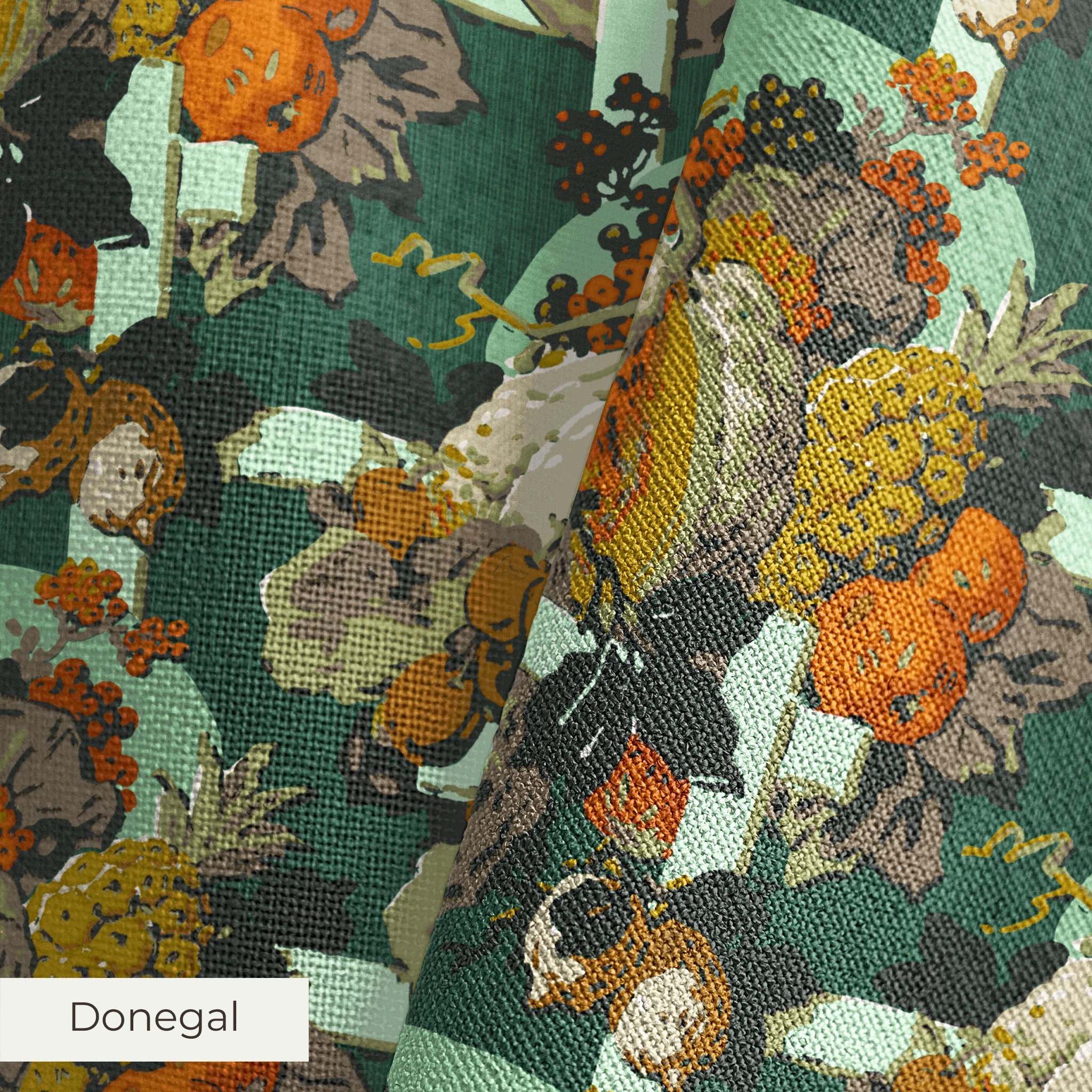 Zetva - Duck Green Fabric