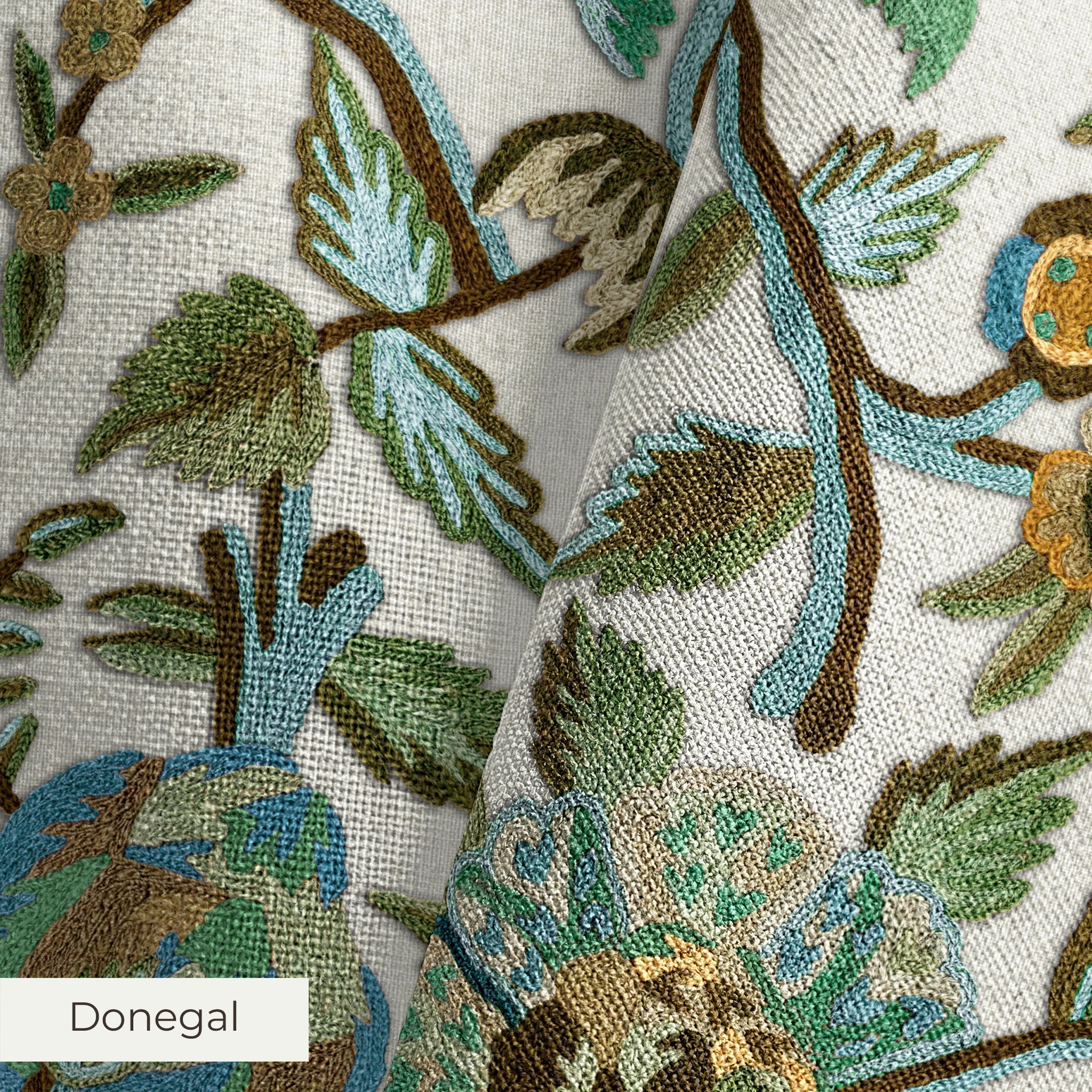 Cheverny - Bowery Blue Fabric