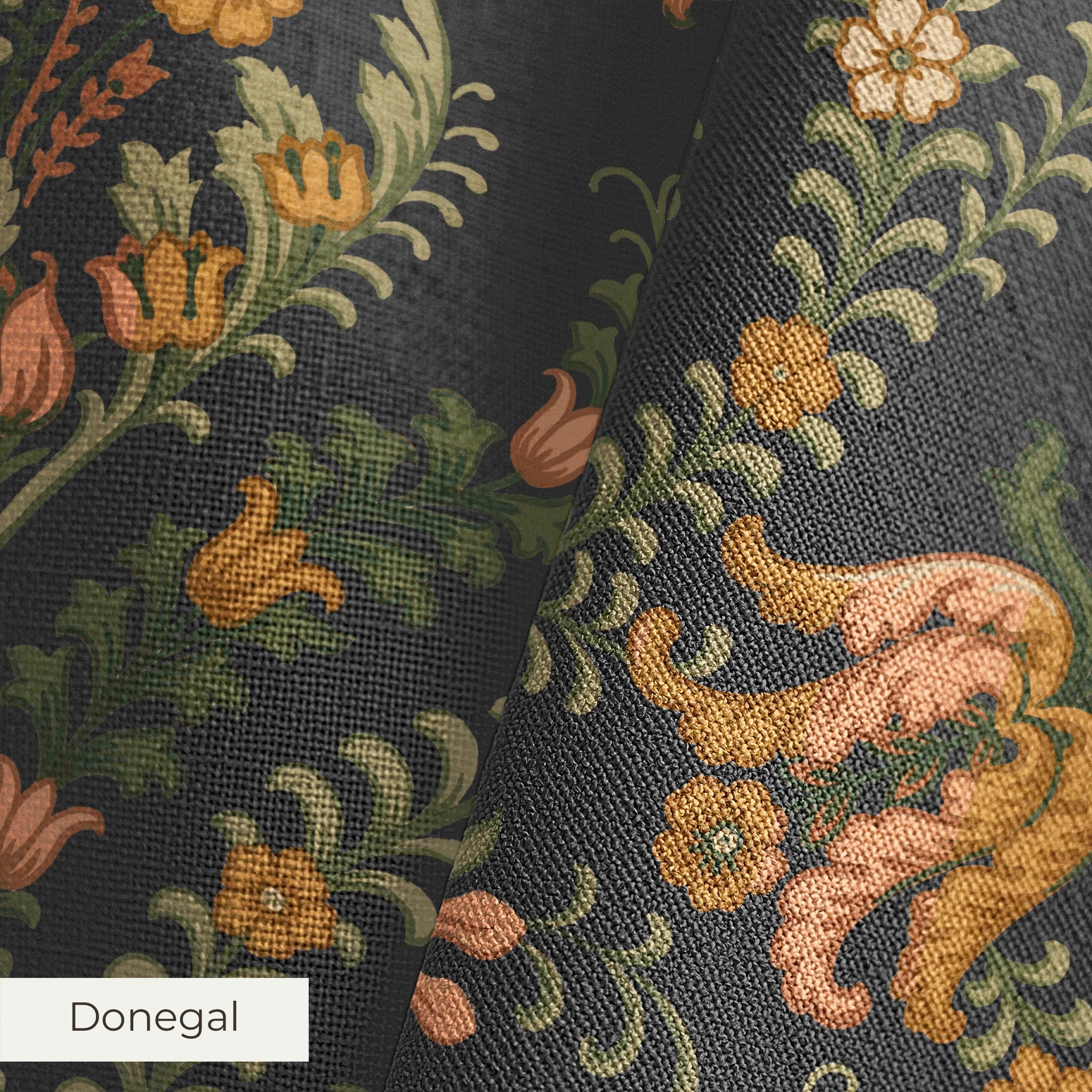 Genevieve - Cola Fabric
