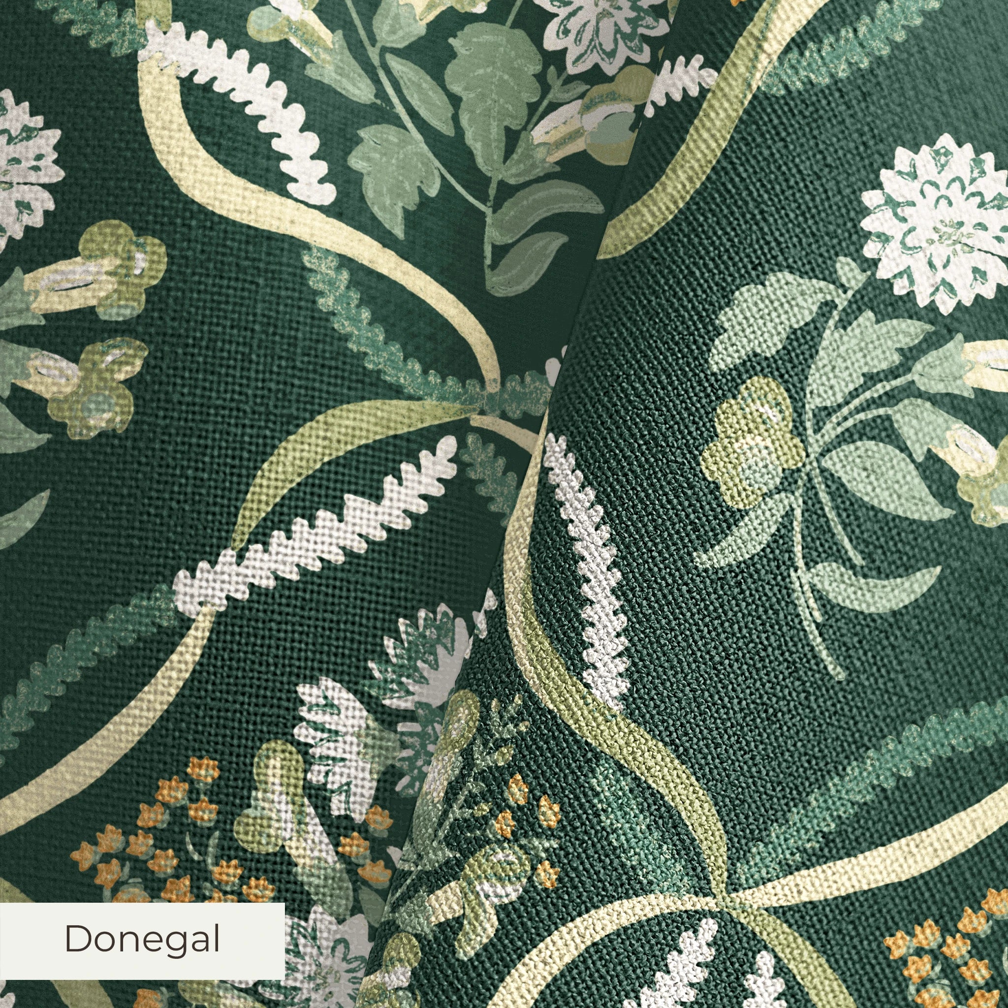 Benton - Duck Green Fabric