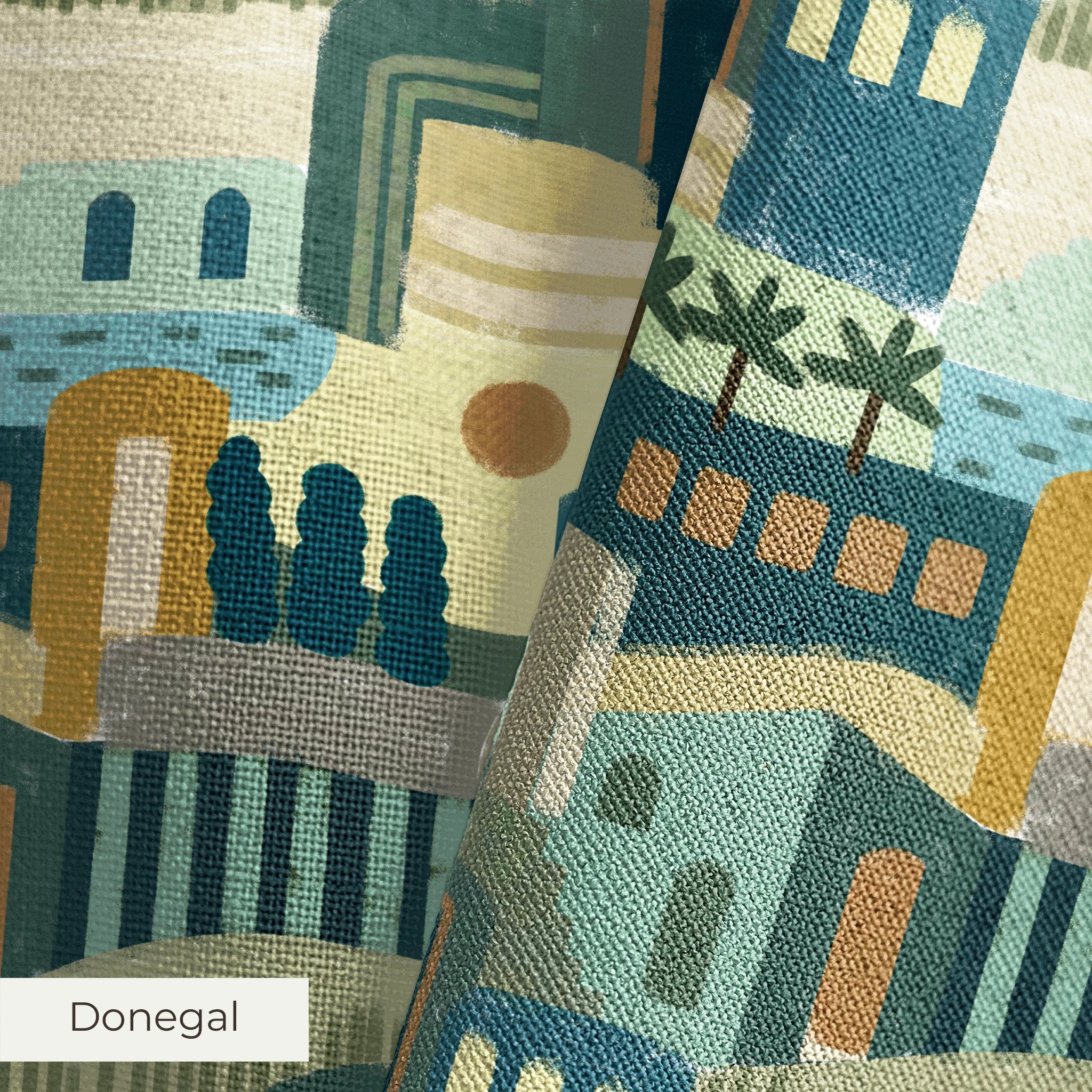Santorini - Lago Fabric