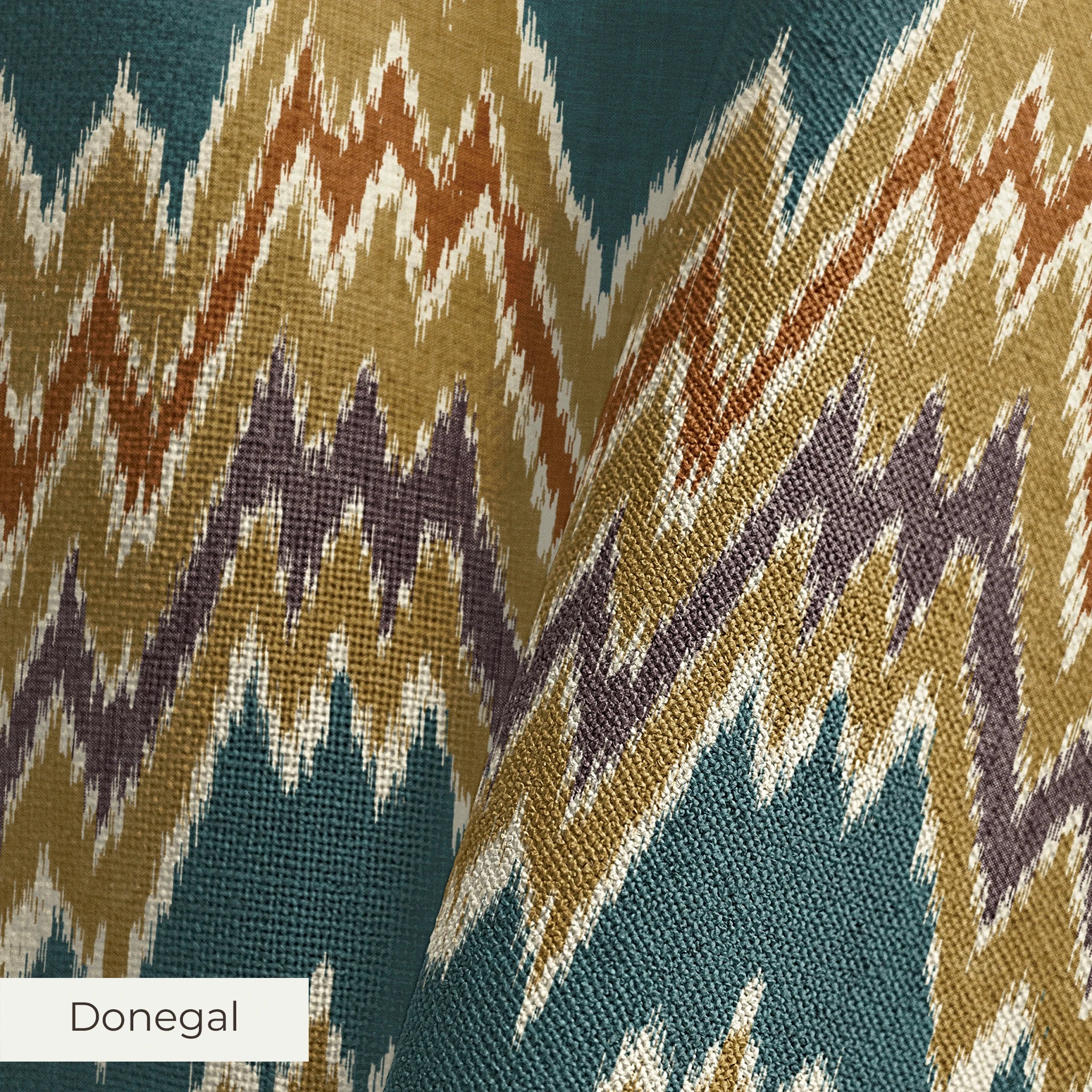 Flame Stitch - Seaward Fabric