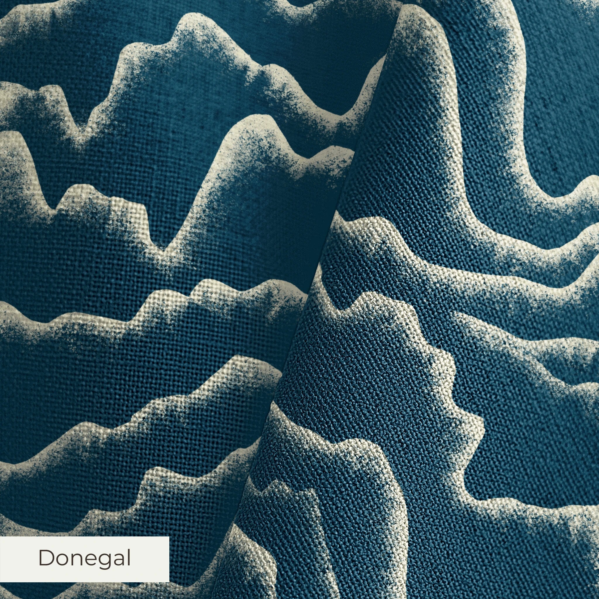 Papyrifera - Bowery Blue Fabric