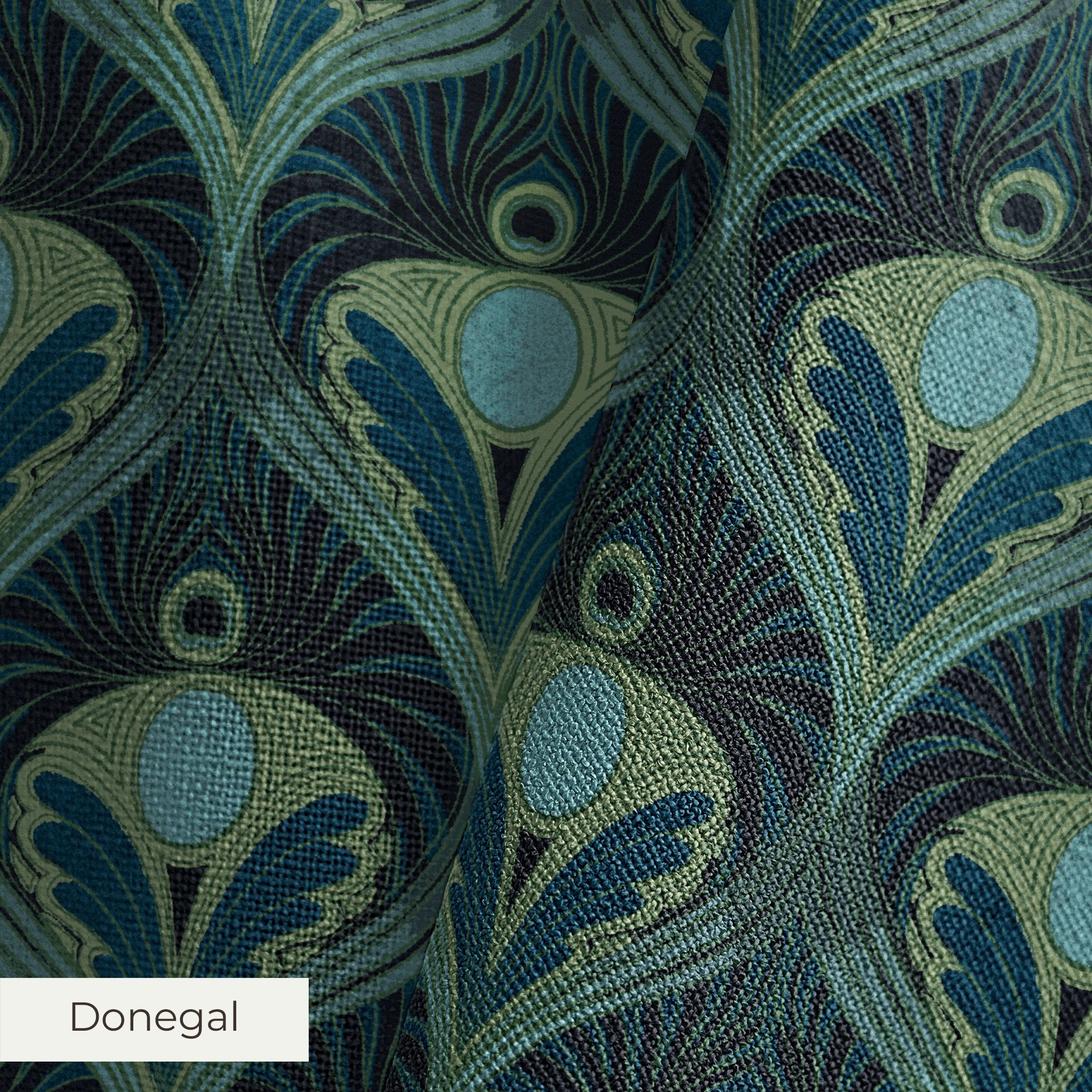 Plumera - Mercer Blue Fabric