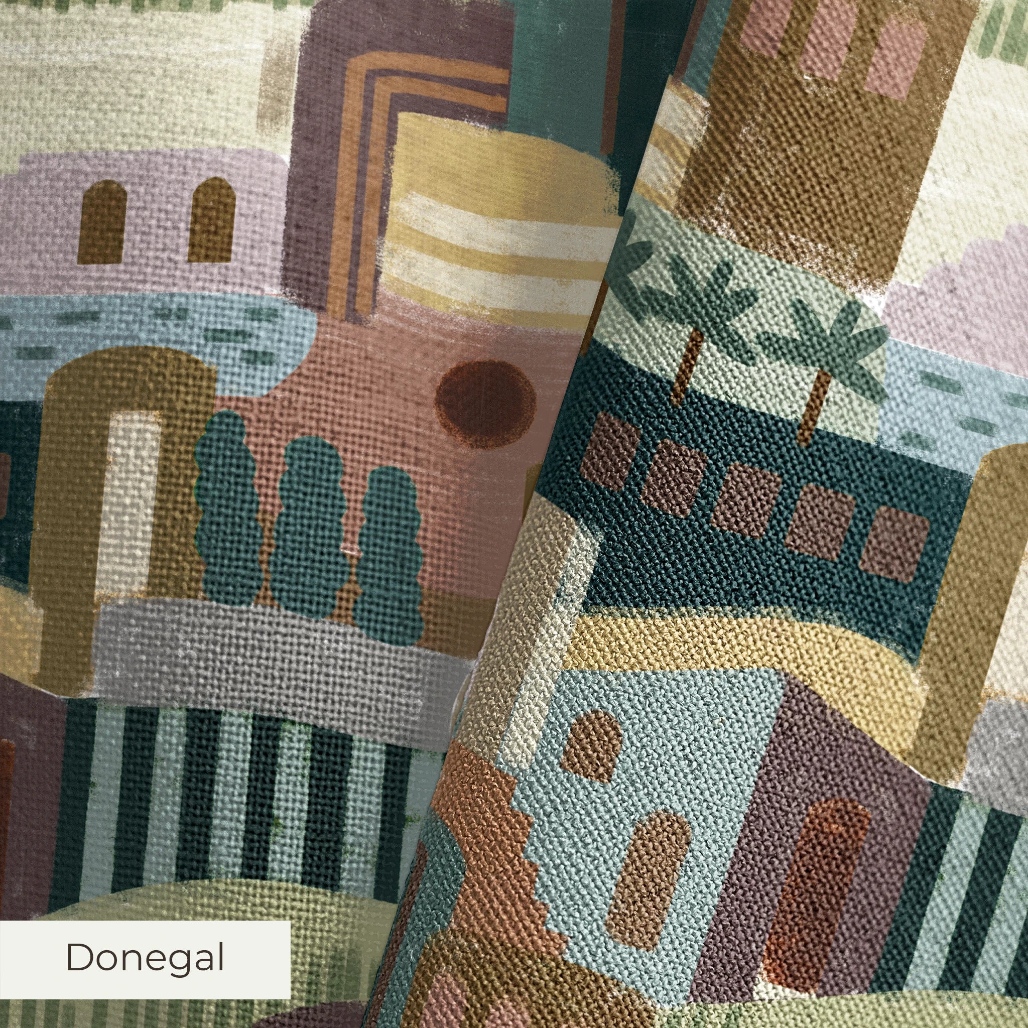 Santorini - Desert Dusk Fabric
