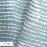 Horizontal gray and white watercolor stripes with irregular, hand-painted texture