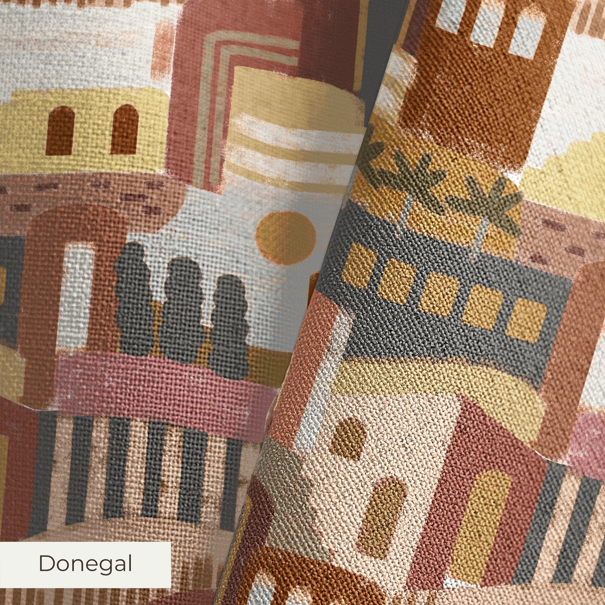Santorini - Dusted Clay Fabric