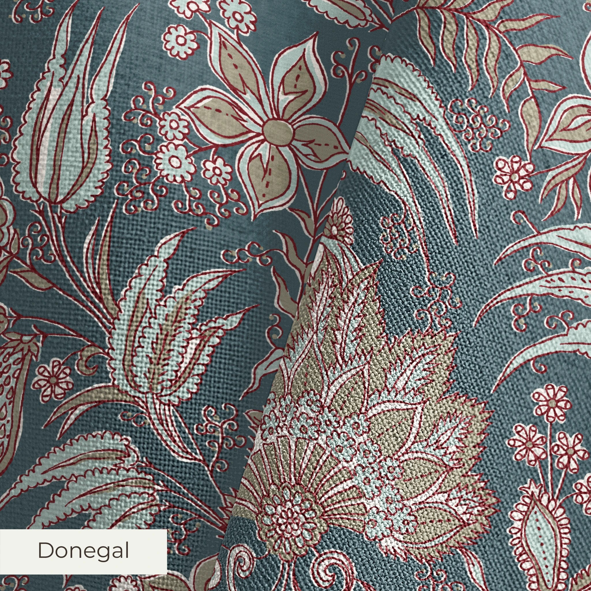 Alma - Dried Flowers Fabric