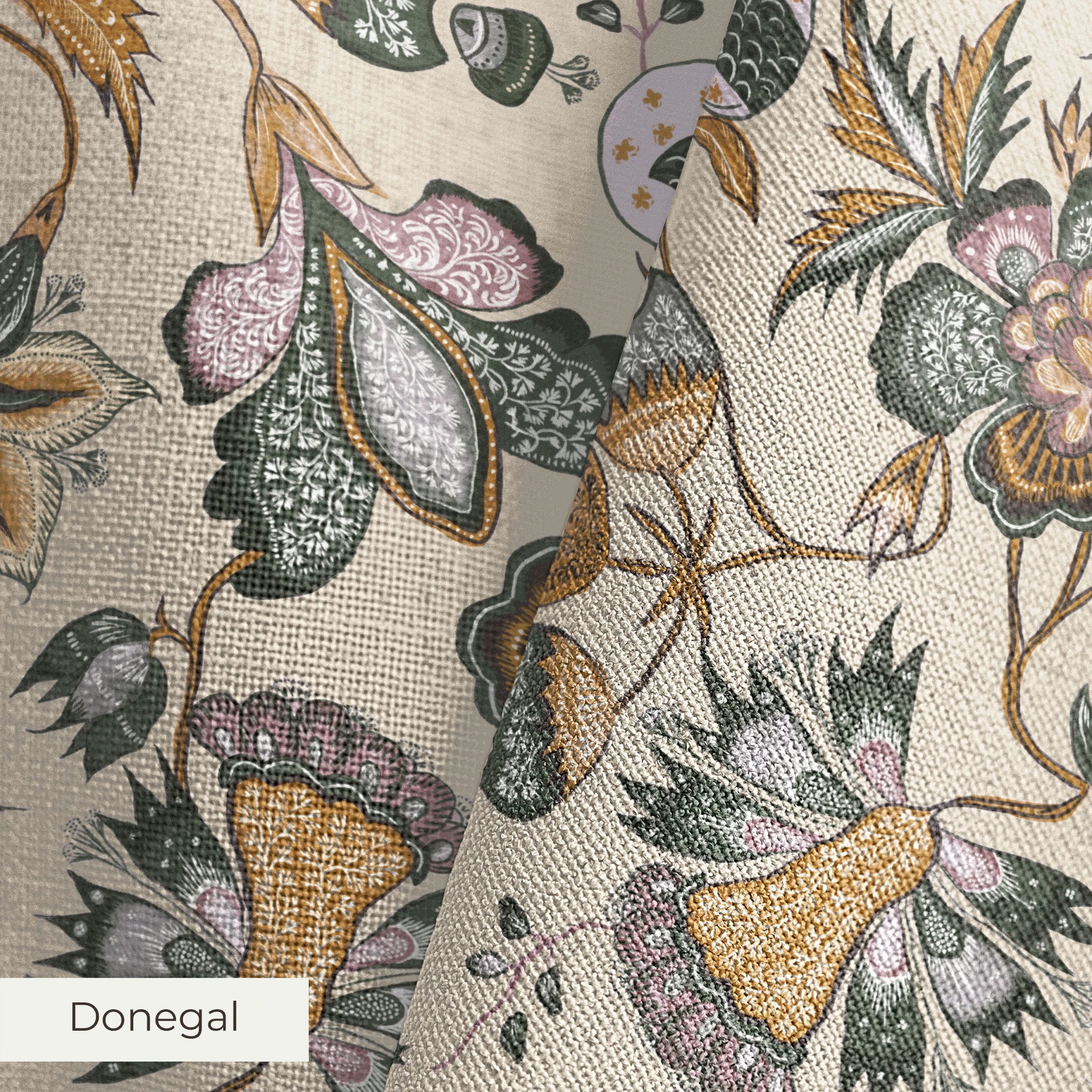 Jara - Biome Green Fabric