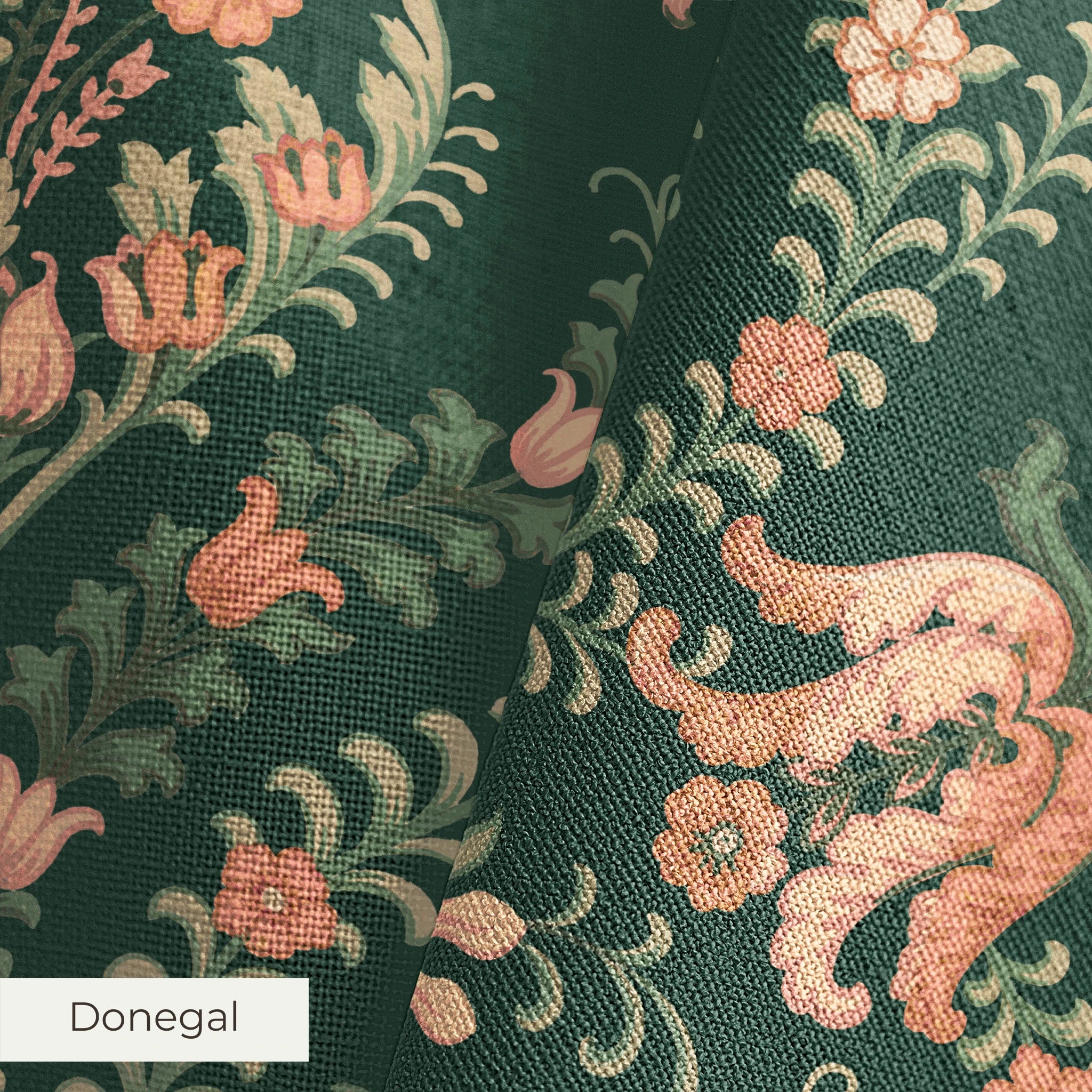 Genevieve - Duck Green Fabric