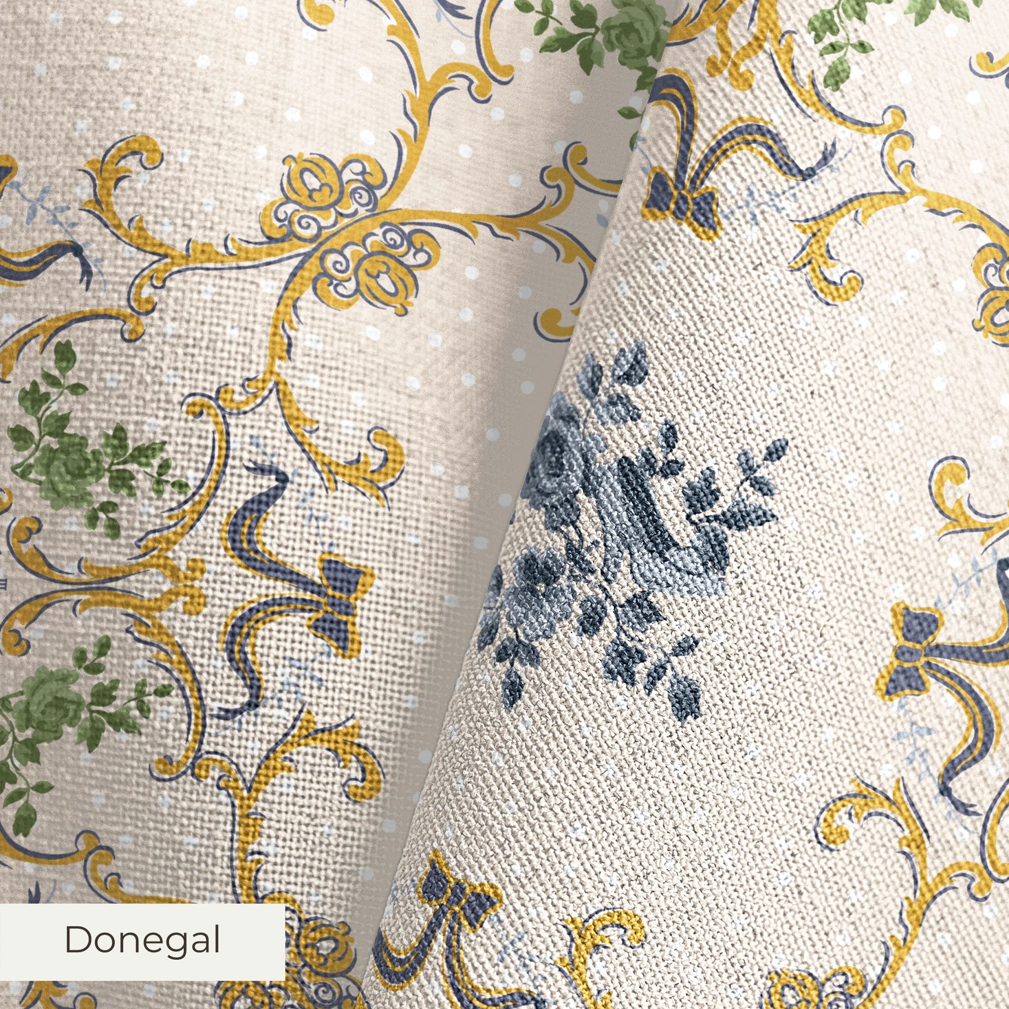 Disney | Baxter Mill - Princess - Cinderella - Midnight - Glass Fabric