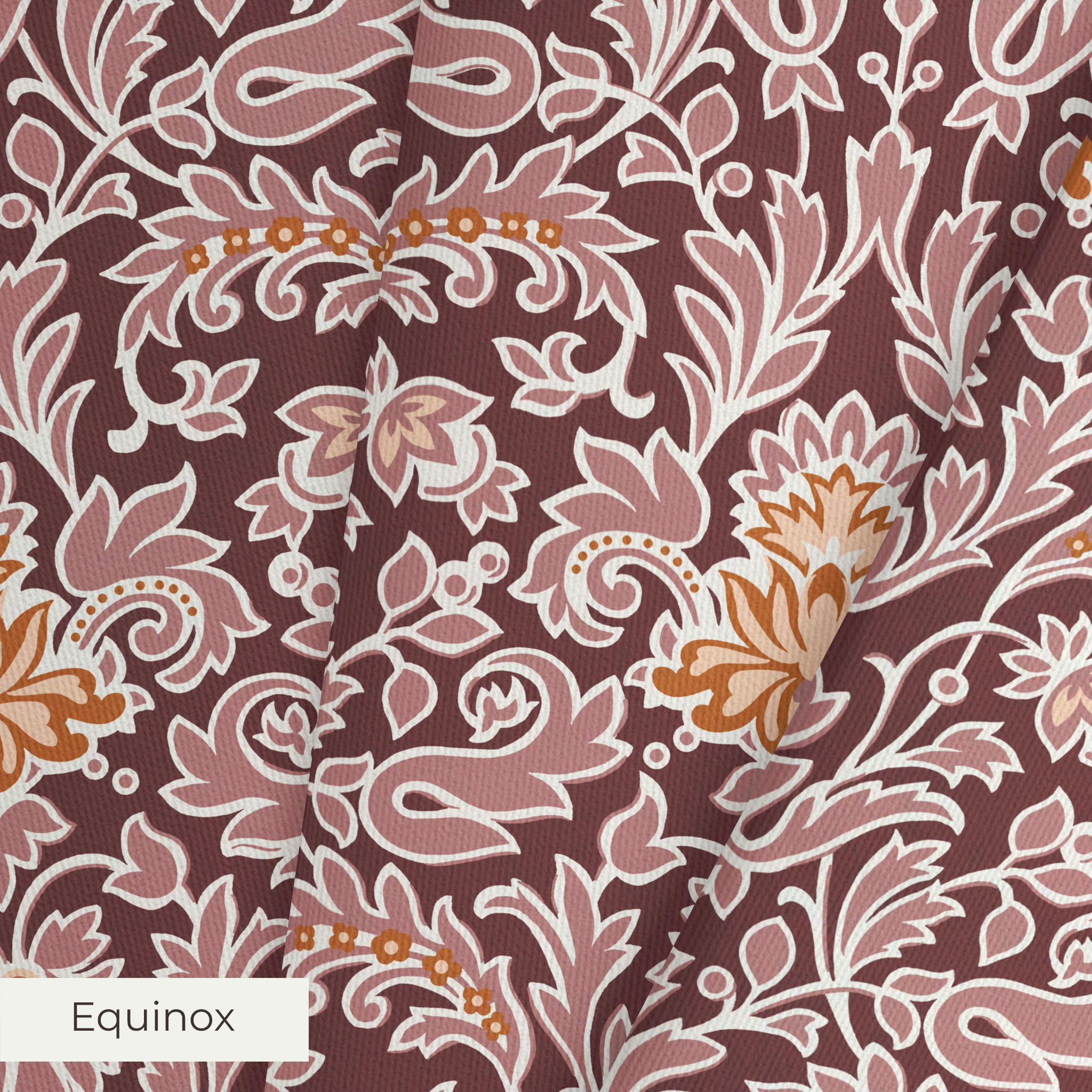 Gaspard - Singed Red Fabric