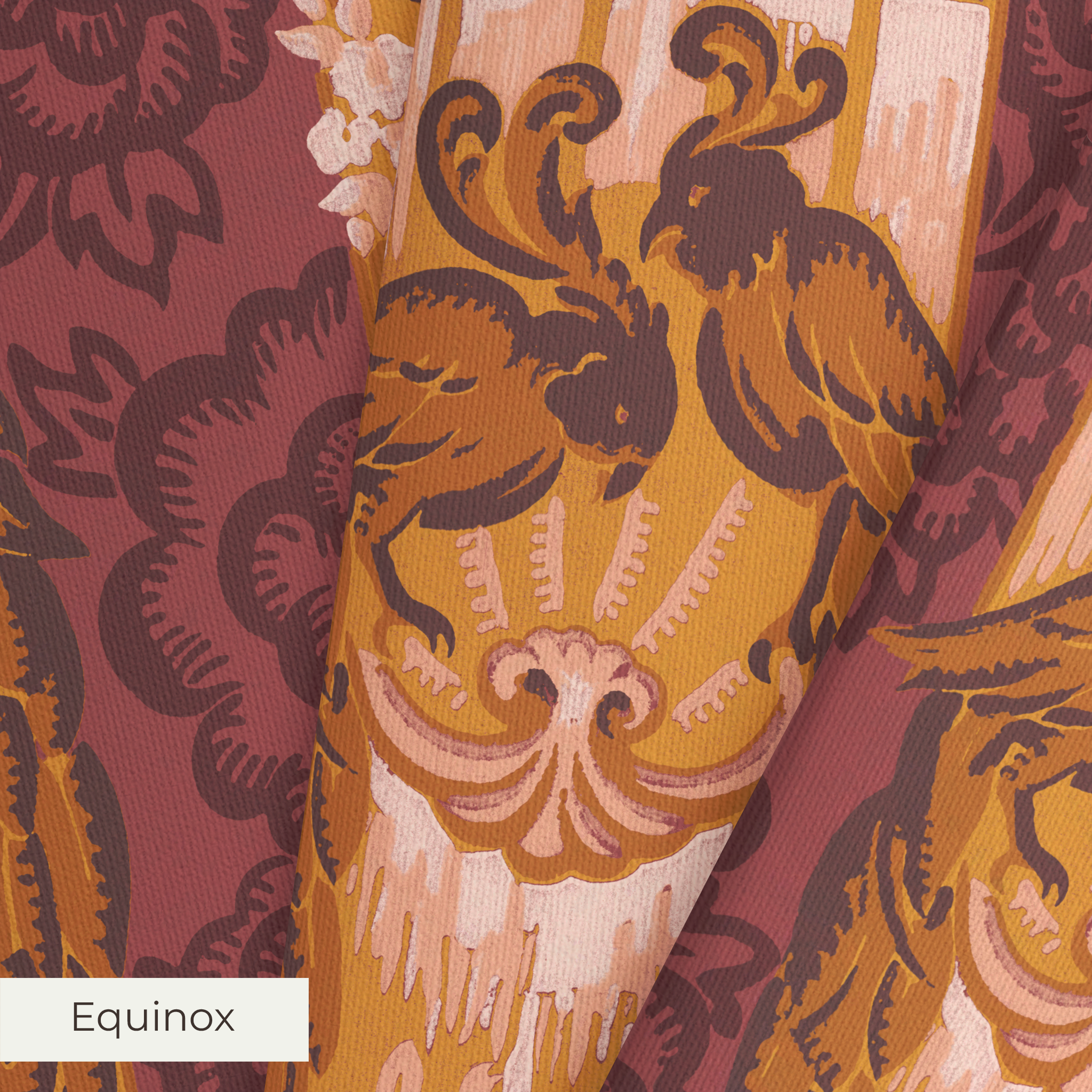 Fairendell - Singed Red Fabric