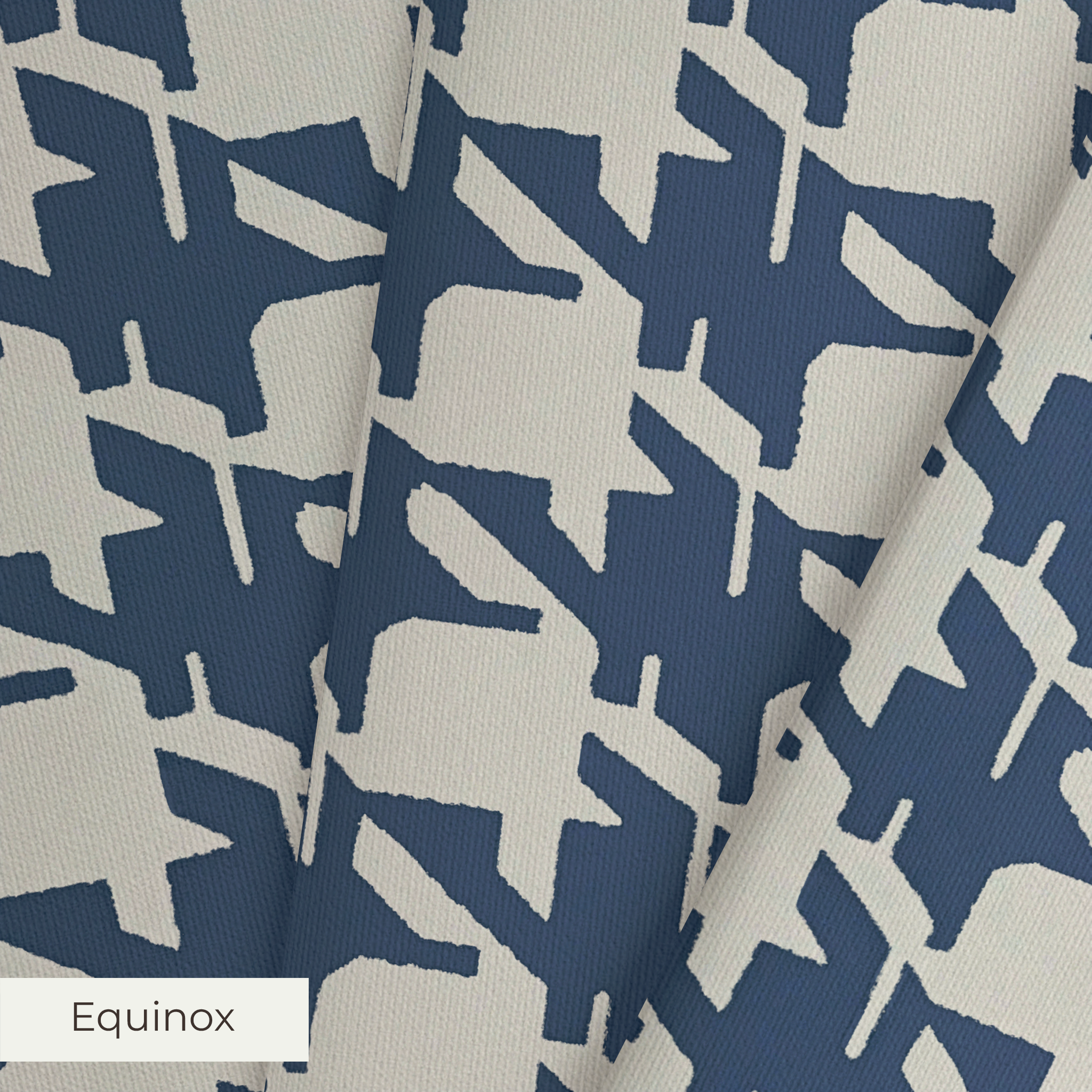 Hunter - Lapis Fabric