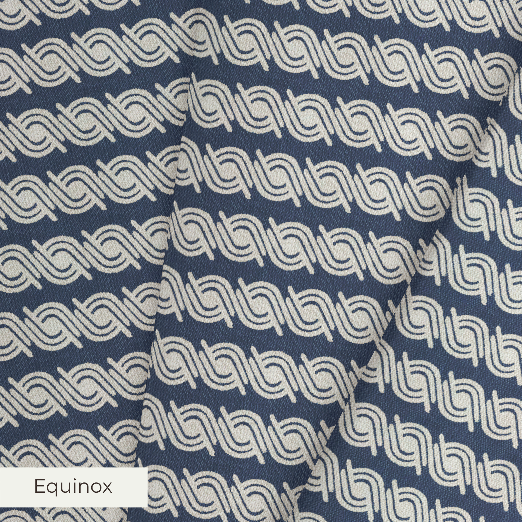 Hayes - Lapis Fabric