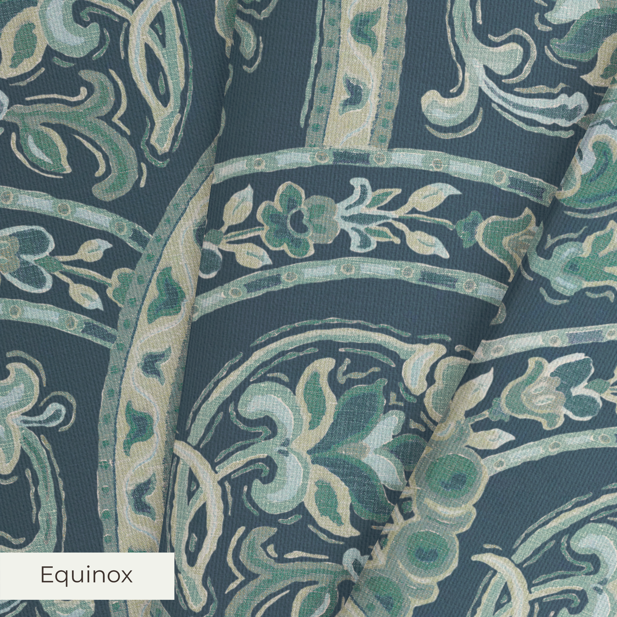 Danum - Bowery Blue Fabric