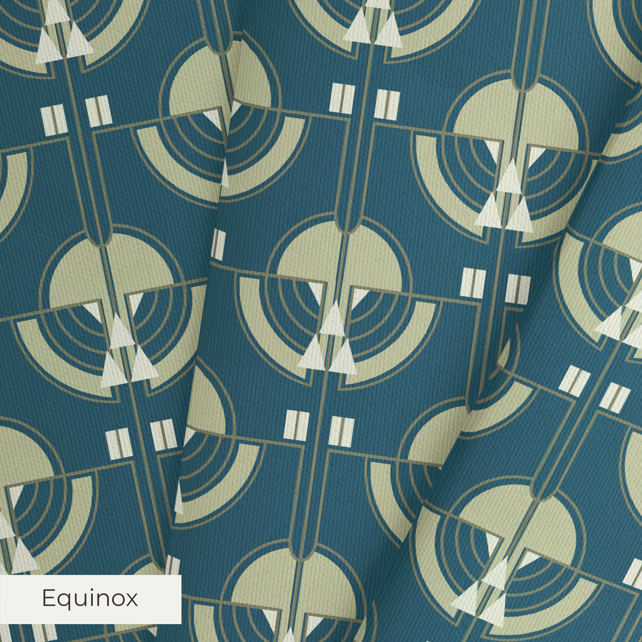 Carraway - Bowery Blue Fabric