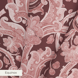 Delphine - Singed Red Fabric