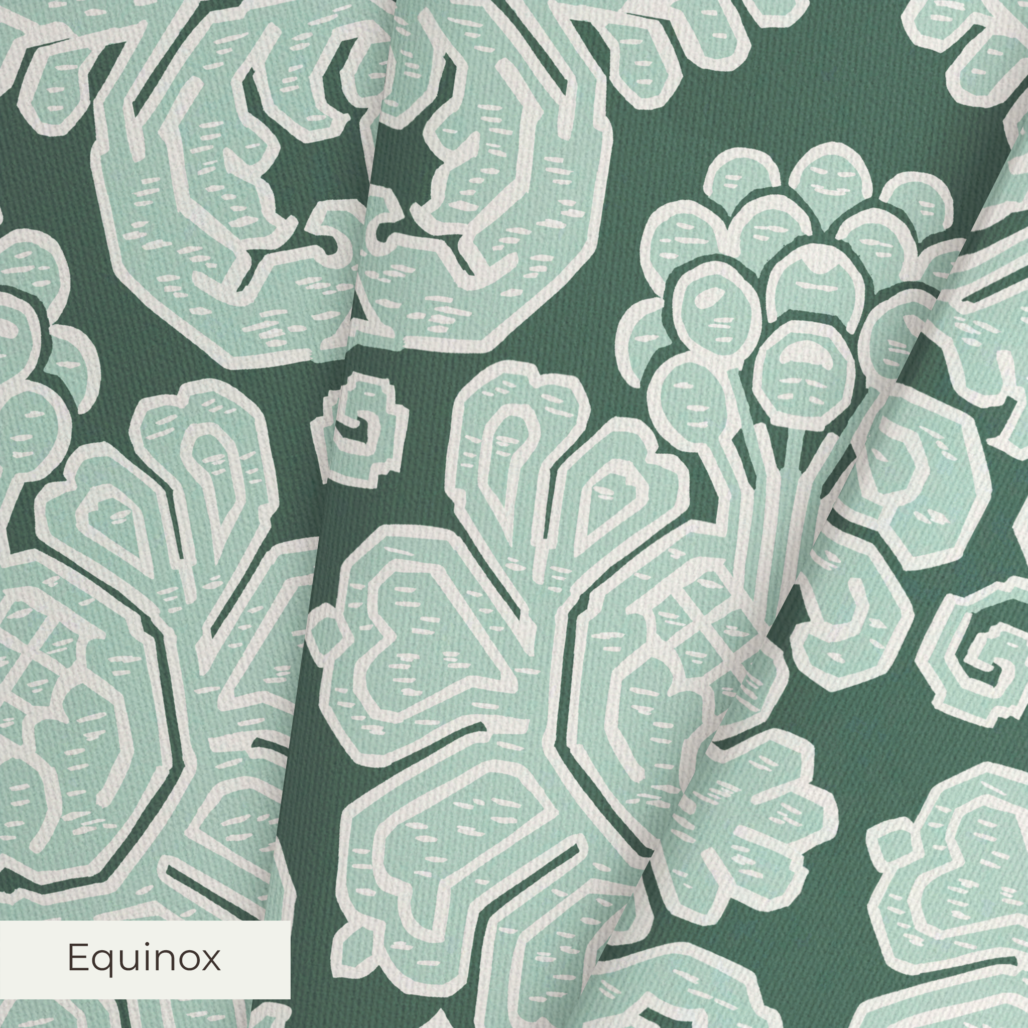 Clovis - Duck Green Fabric