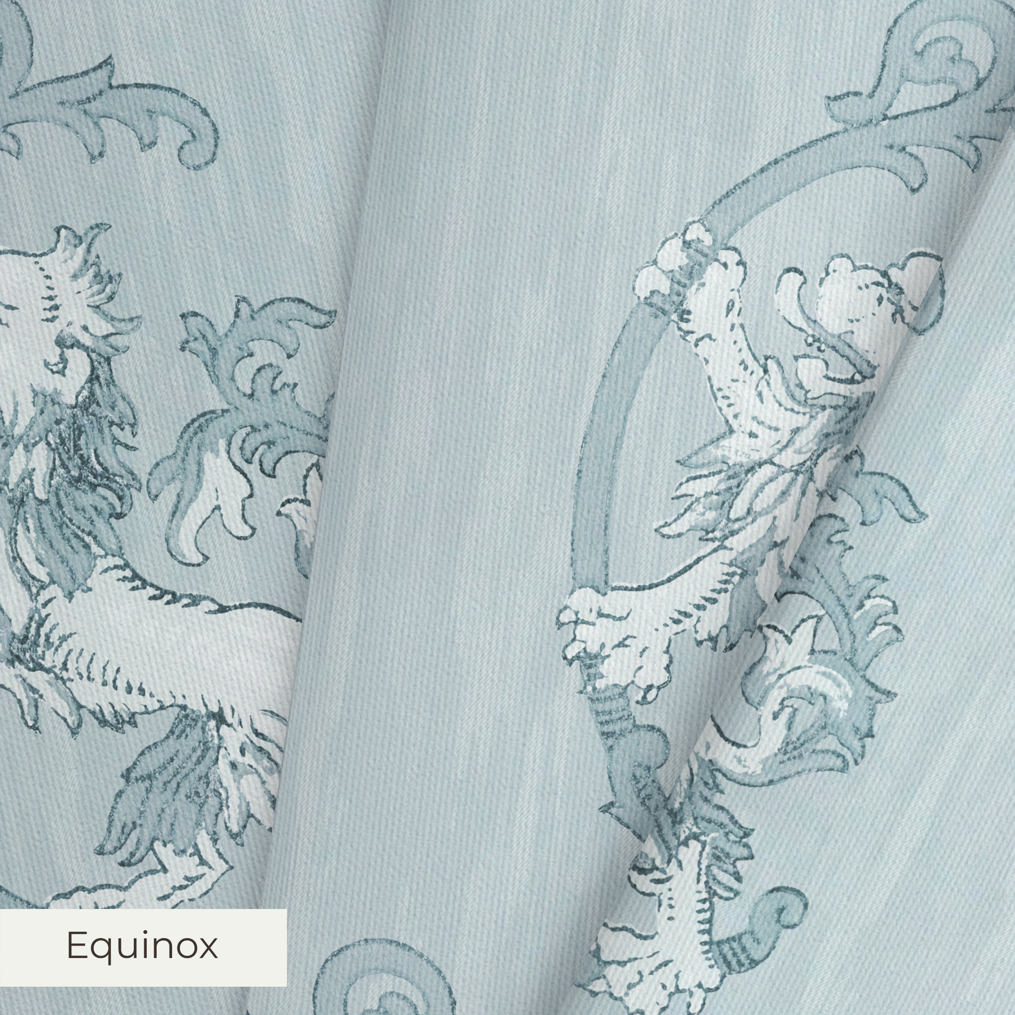 Draig - Pale Powder Fabric