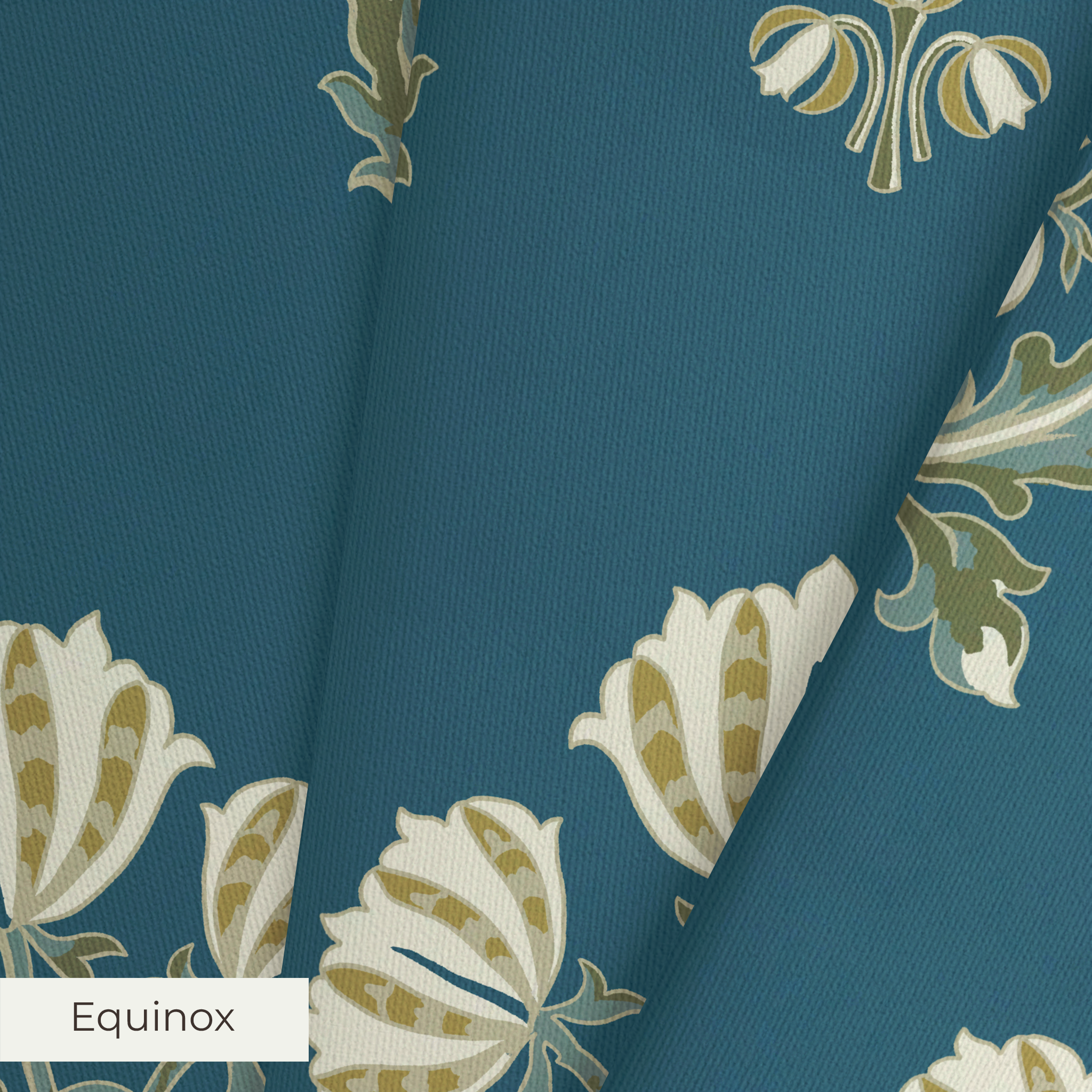 Calla - Bowery Blue Fabric