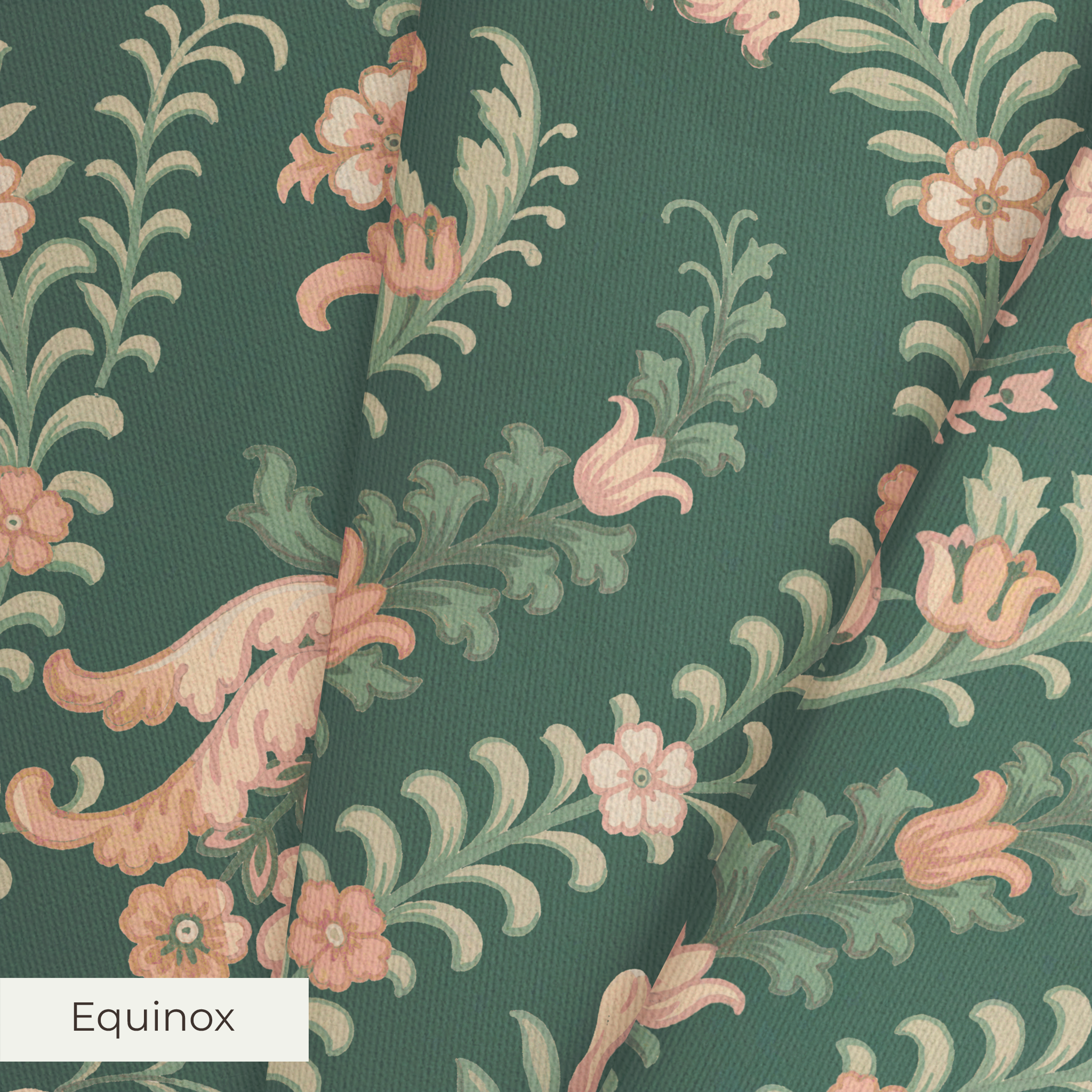 Genevieve - Duck Green Fabric