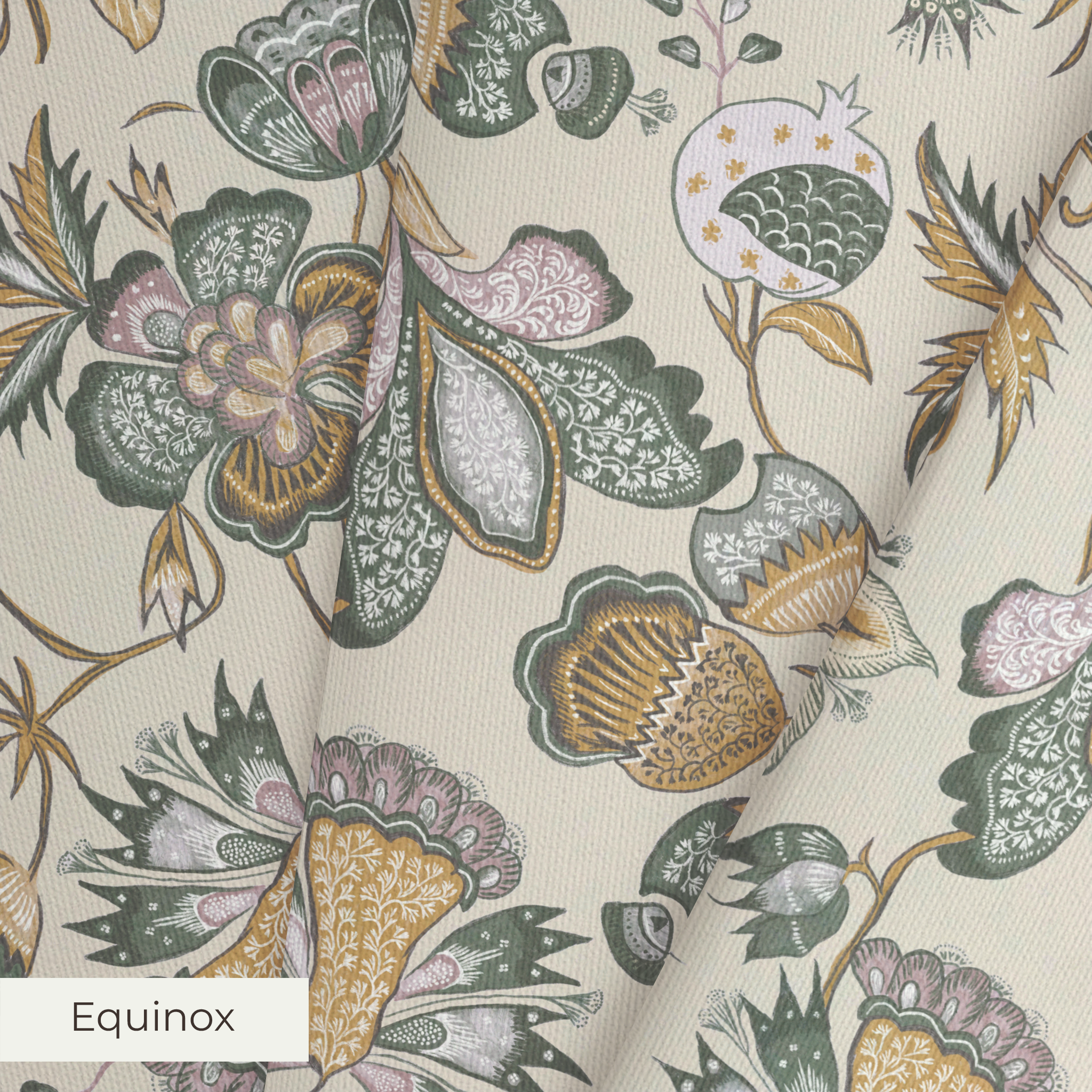Jara - Biome Green Fabric