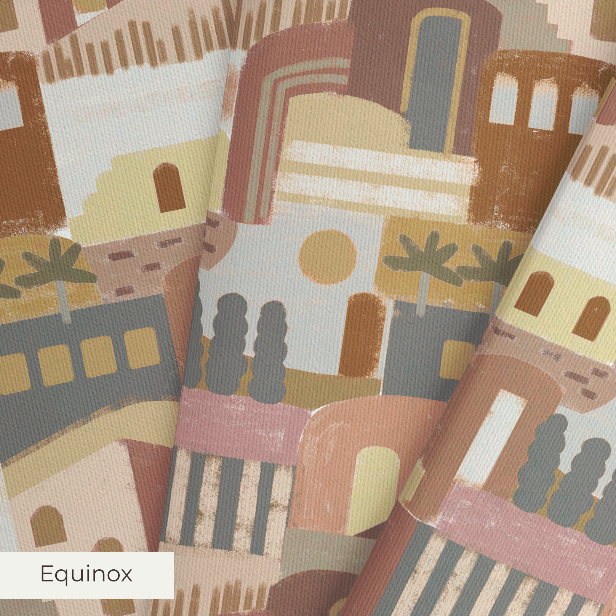 Santorini - Dusted Clay Fabric
