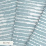Horizontal gray and white watercolor stripes with irregular, hand-painted texture