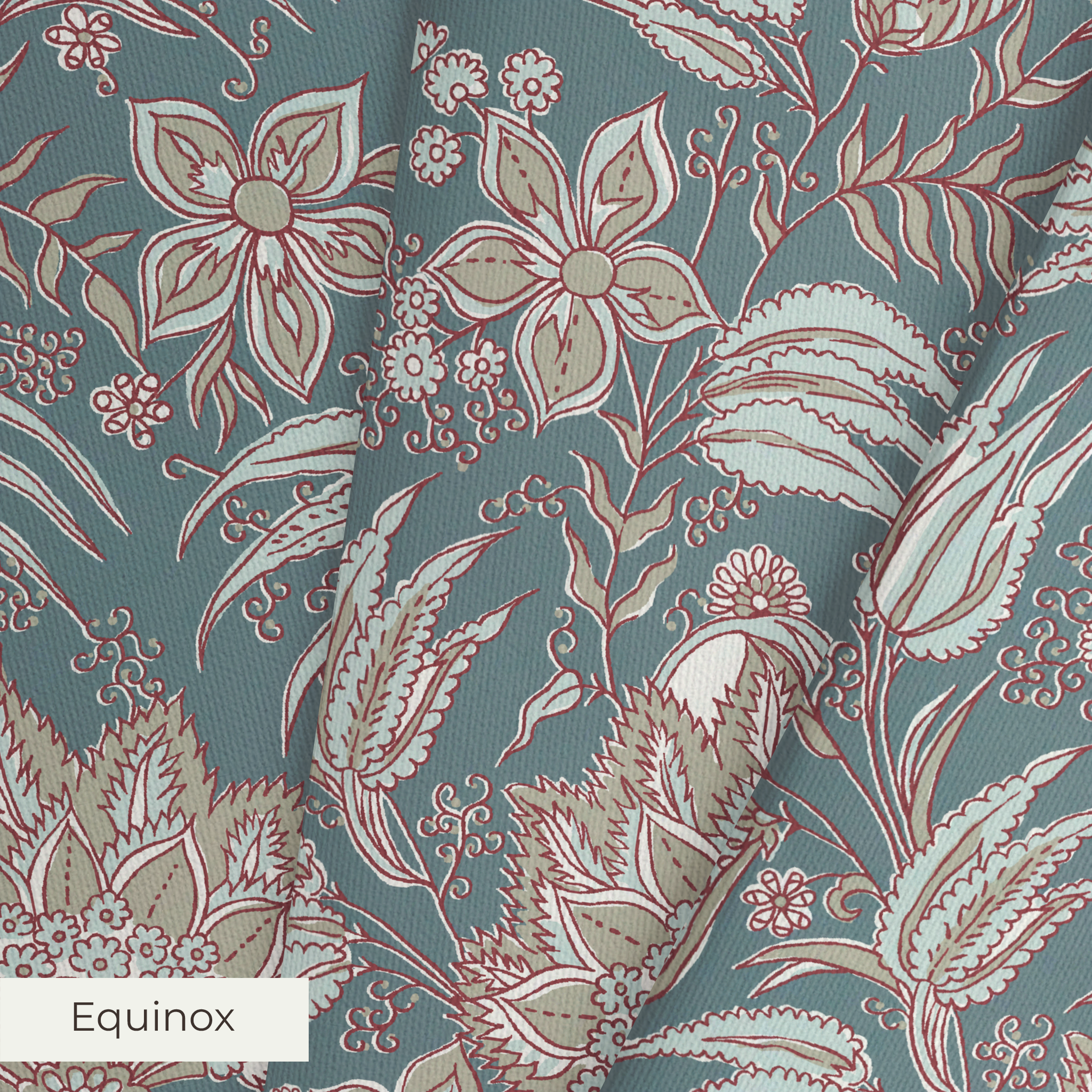Alma - Dried Flowers Fabric