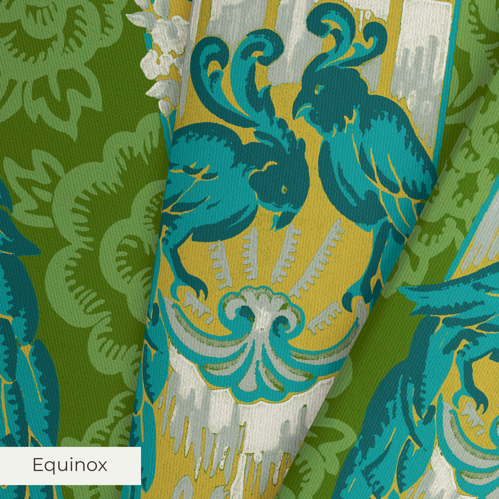 Fairendell - Croton Green Fabric